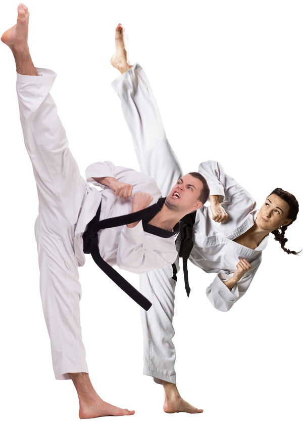 Martial Arts High Kick Practice PNG