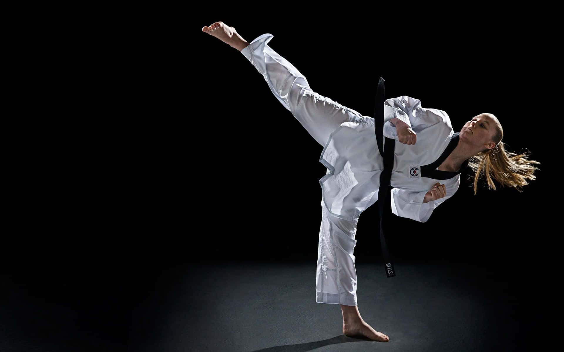 Determination in Display - Martial Arts Uniform Wallpaper