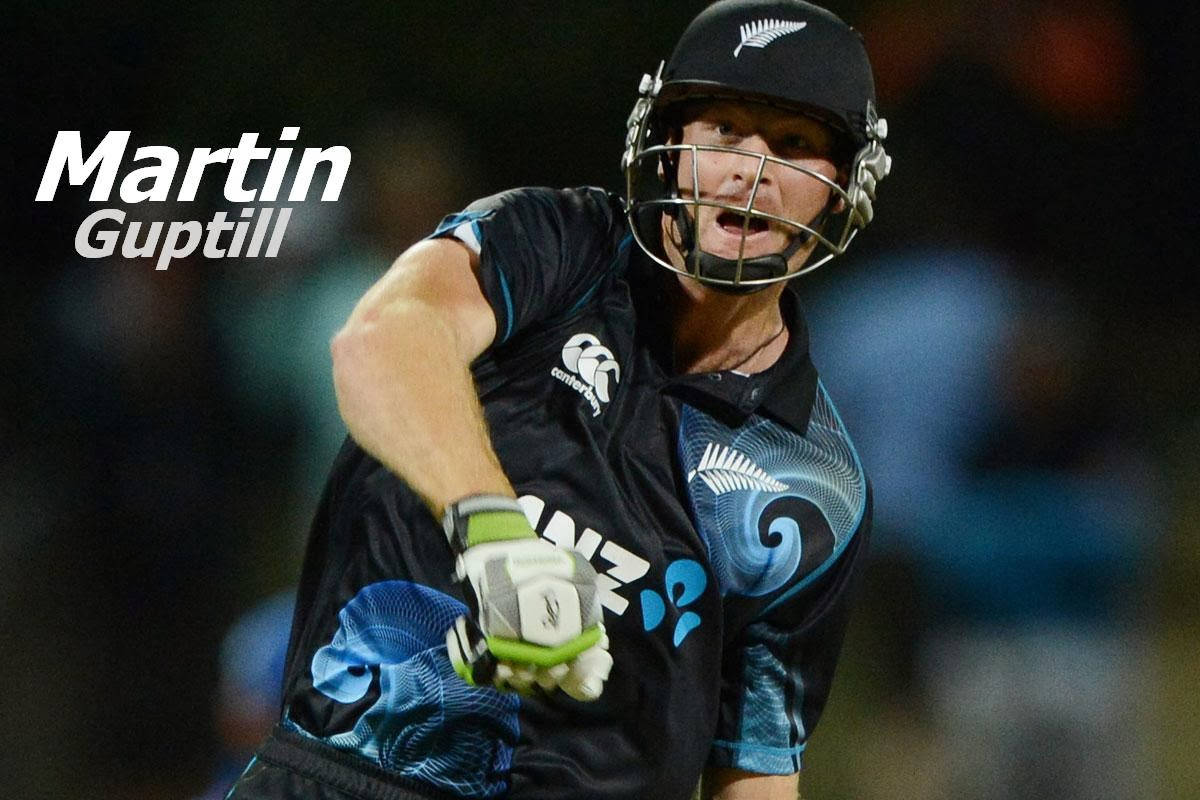 Martin Guptill New Zealand Cricketer Wallpaper