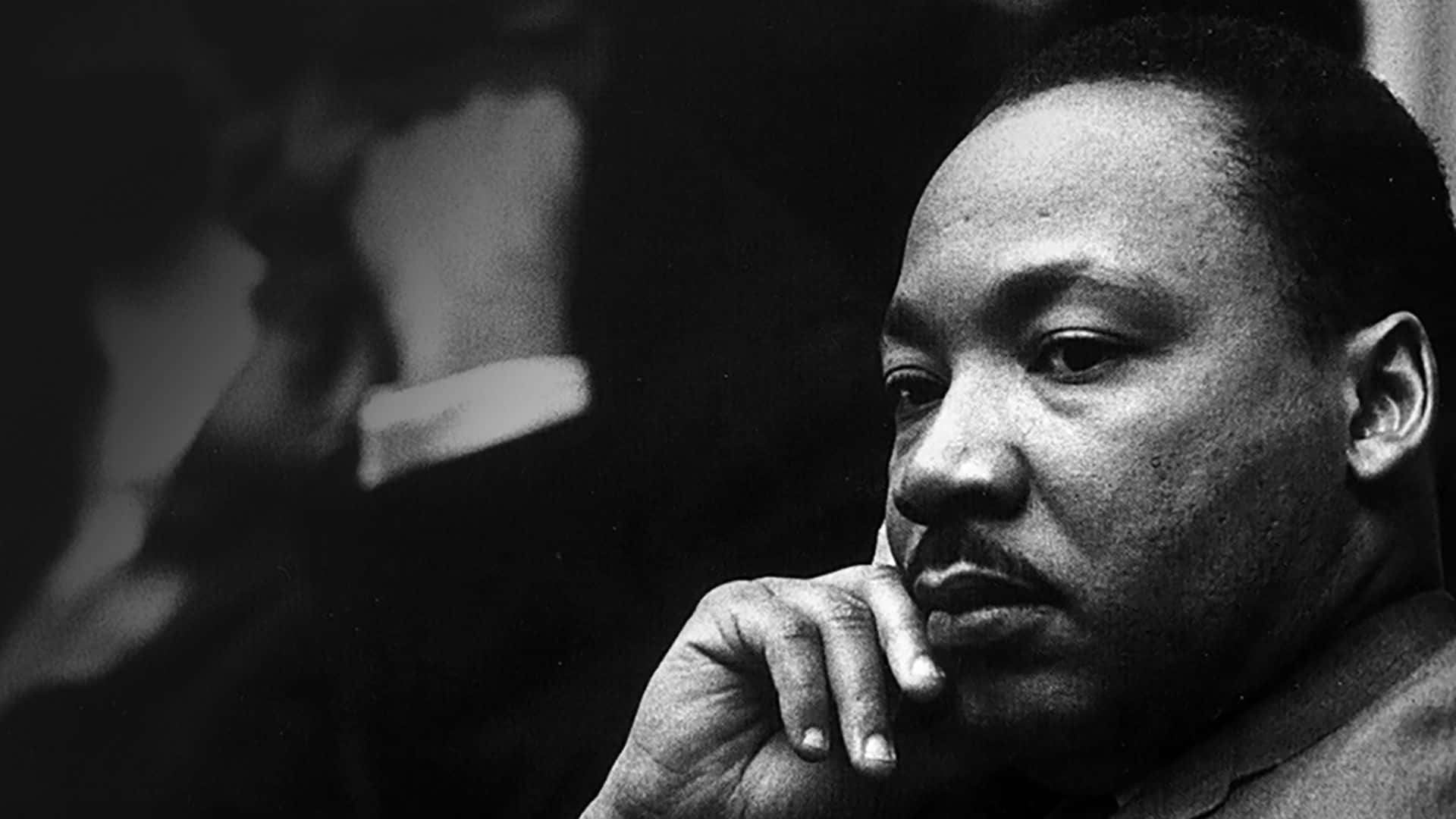 Martin Luther King Black And White Background