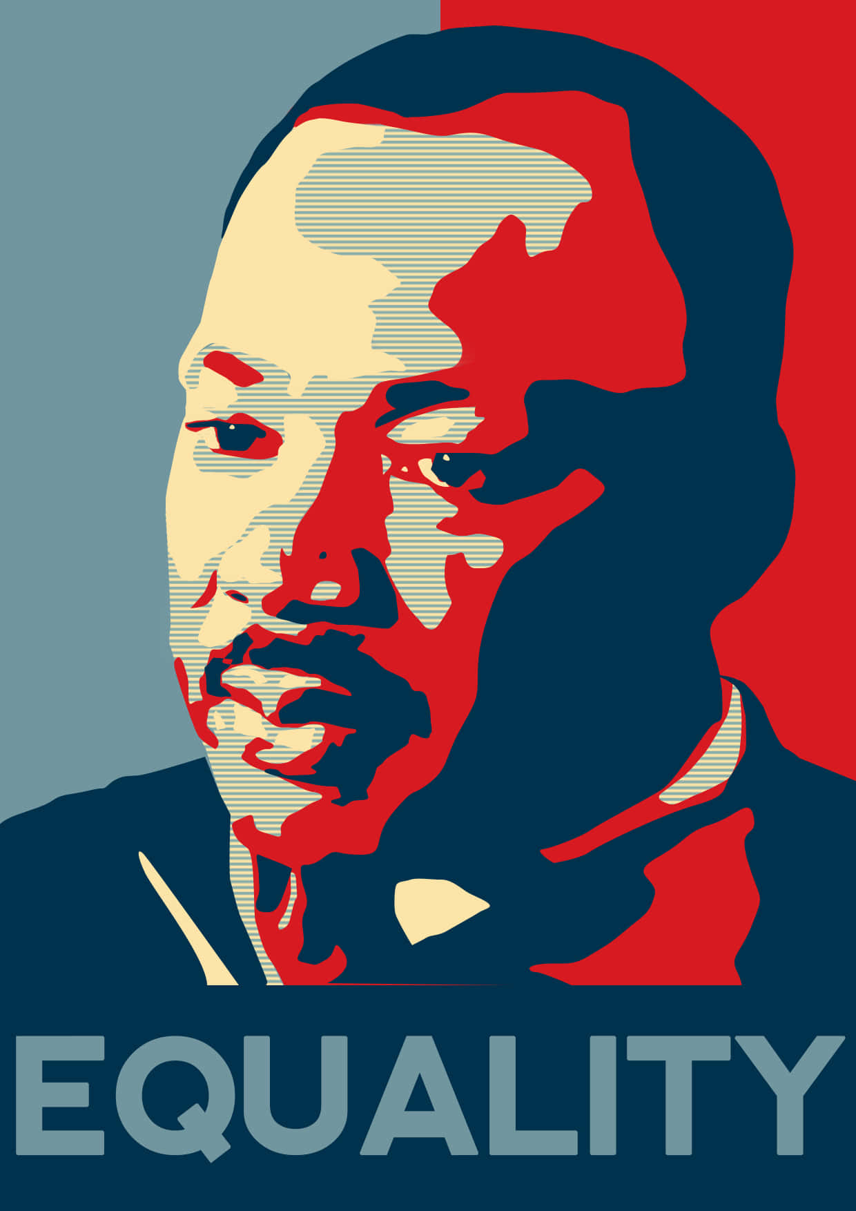 Martin Luther King Equality Background