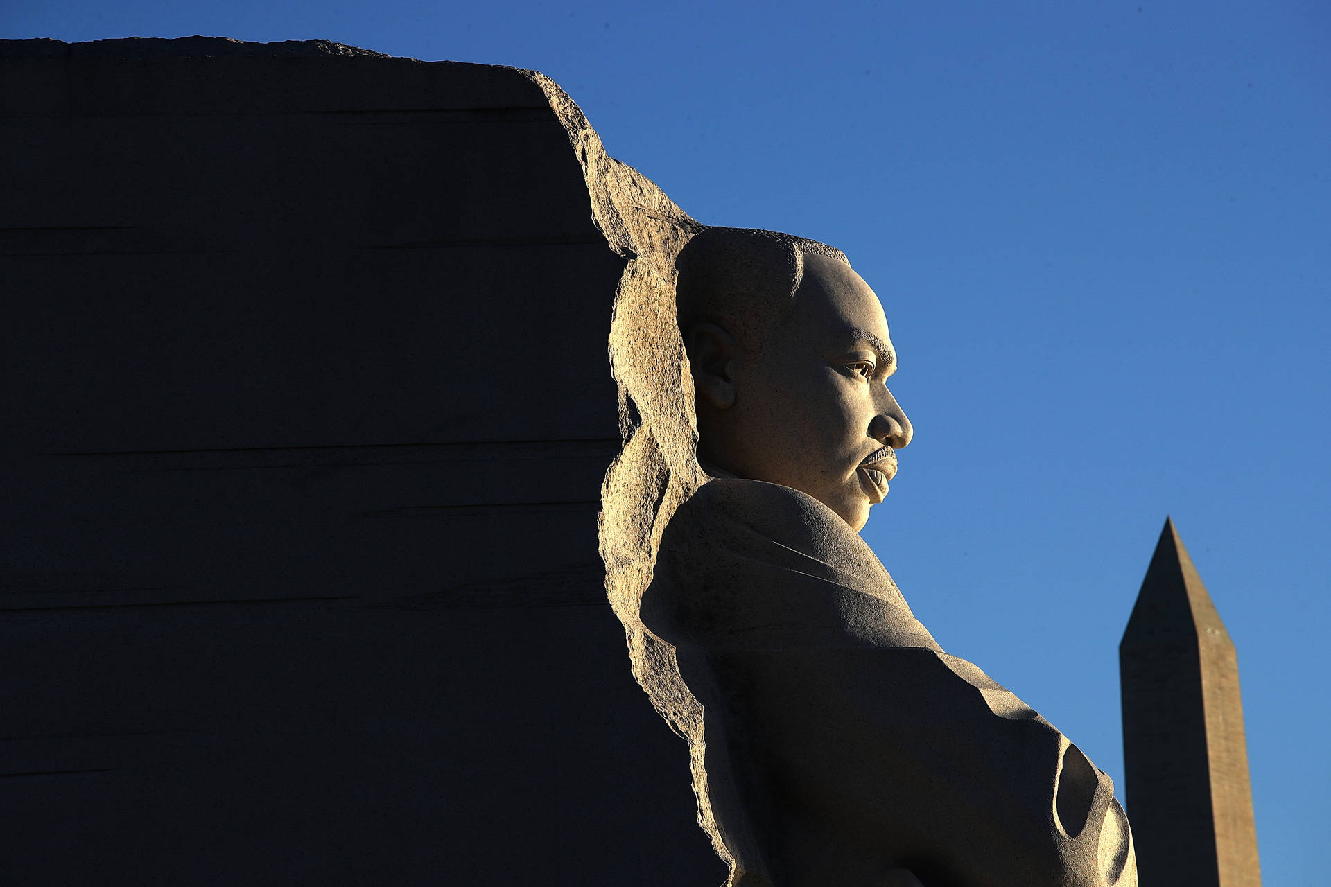 Martin Luther King Jr Memorial Side View Wallpaper