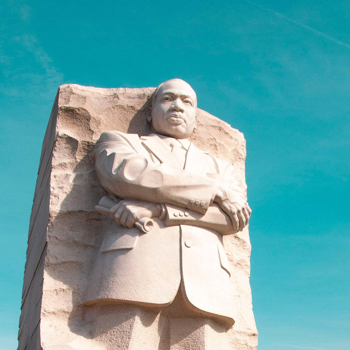 Martin Luther King Jr Memorial Skyward View Wallpaper