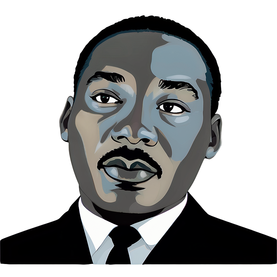 Martin Luther King Jr Peaceful Leader Png Hjl PNG