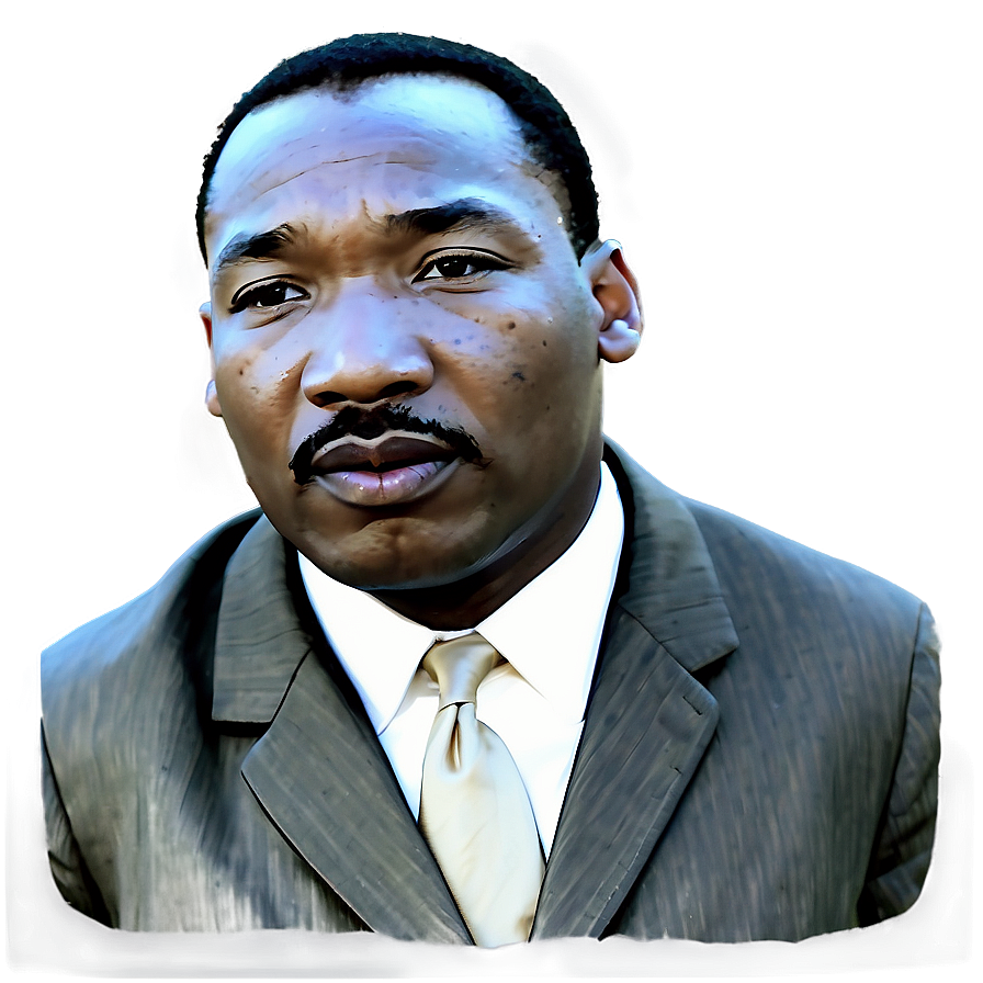 Martin Luther King Jr Peaceful Leader Png Lyv99 PNG