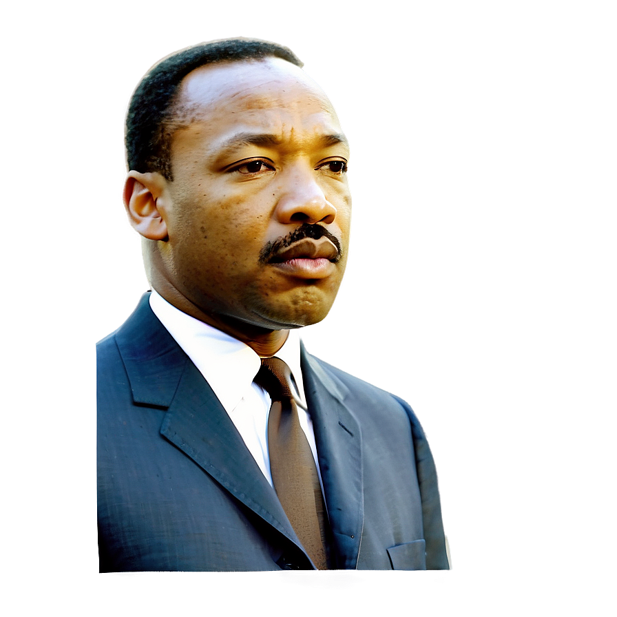 Martin Luther King Jr Profile Png Kfp50 PNG