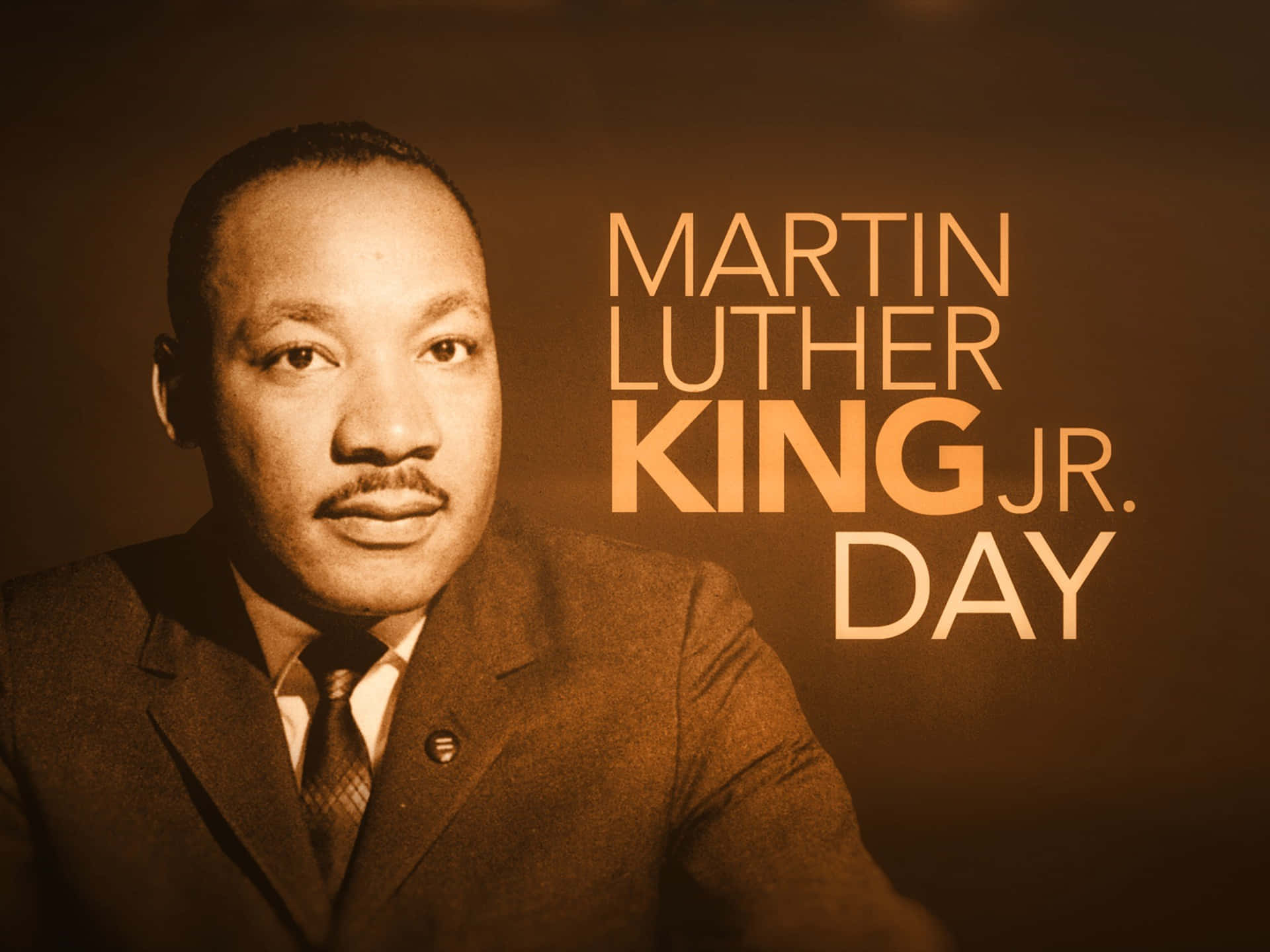 Martin Luther King Sepia Poster Background