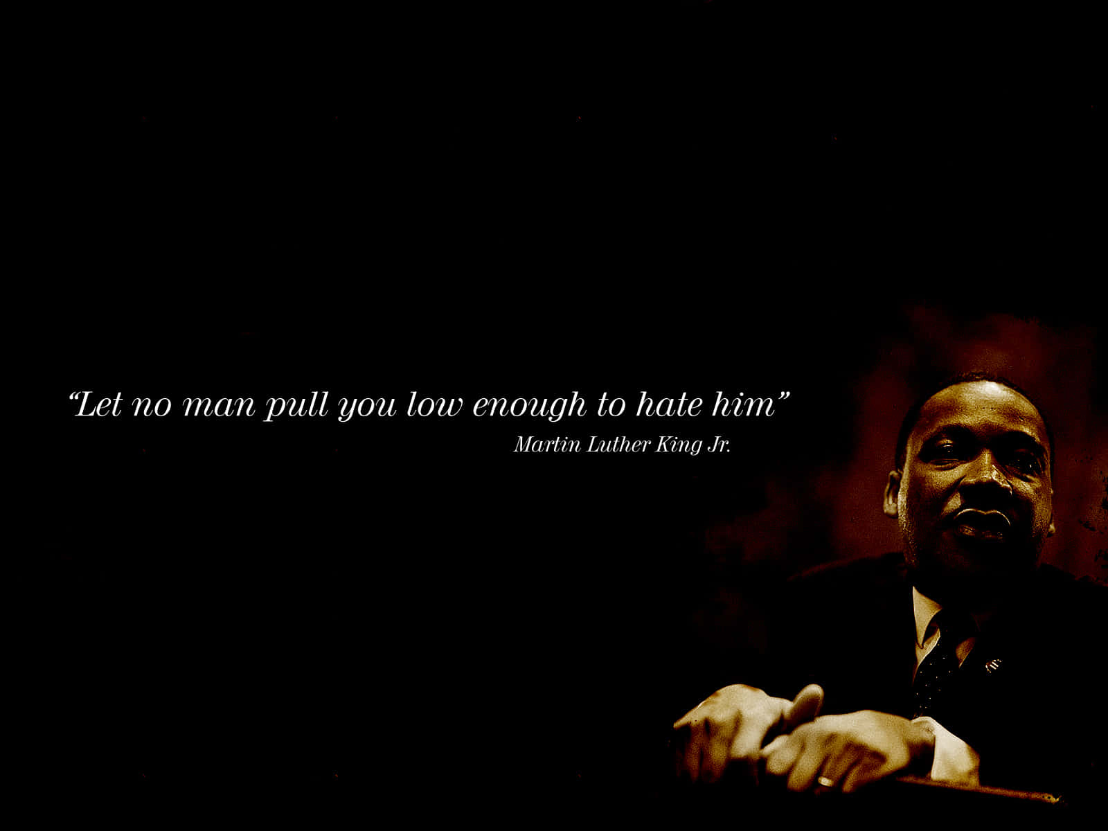 Martin Luther King Vintage Poster Background