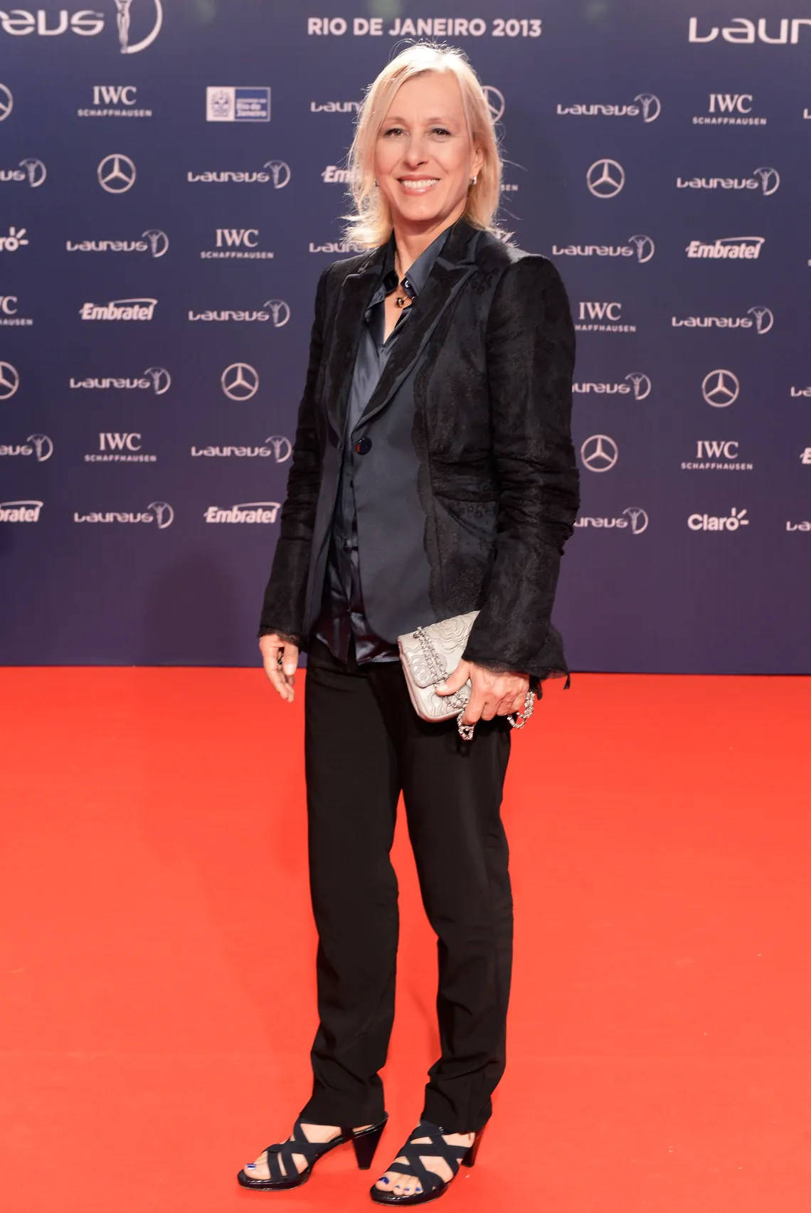 1. Martina Navratilova på den røde løber Wallpaper