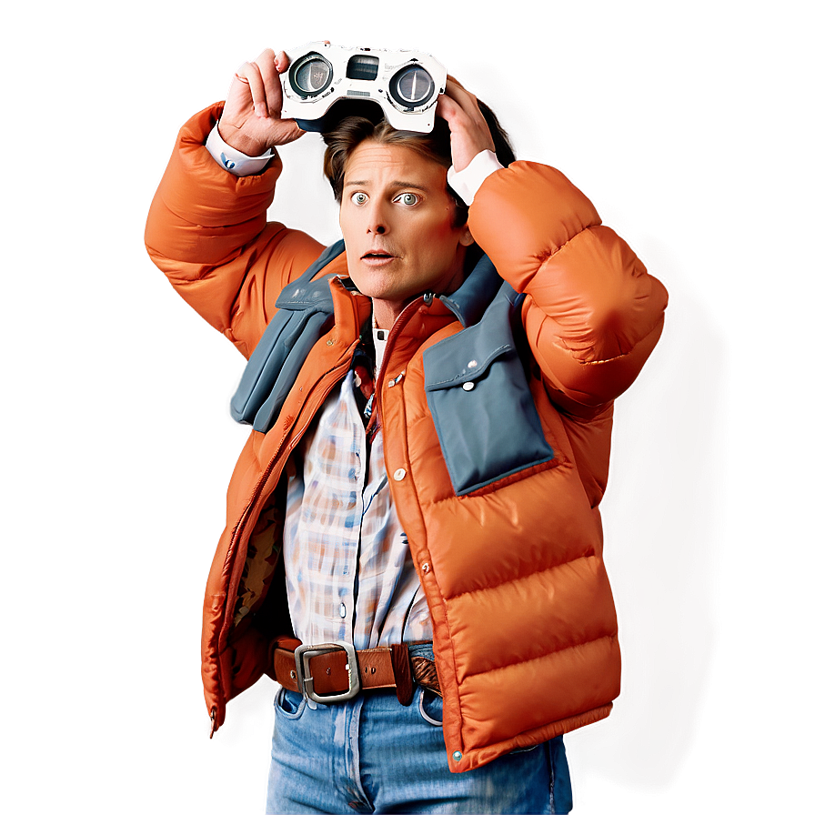 Download Marty Mcfly Back To The Future Png Ucx30 | Wallpapers.com