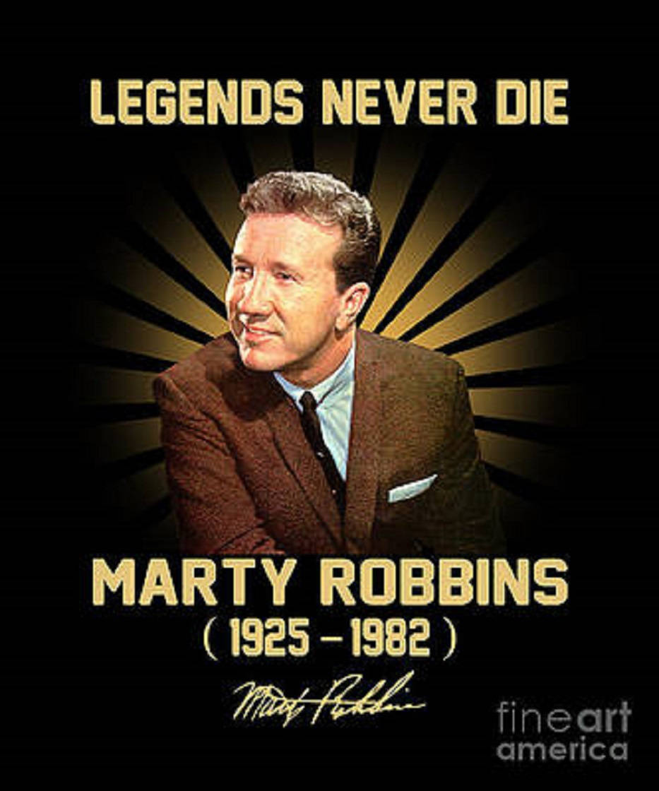 Marty Robbins Legends Never Die Wallpaper