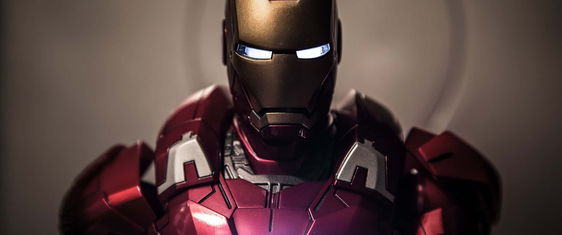 Marvel 3440 x 1440 Iron Man Eyes Wallpaper
