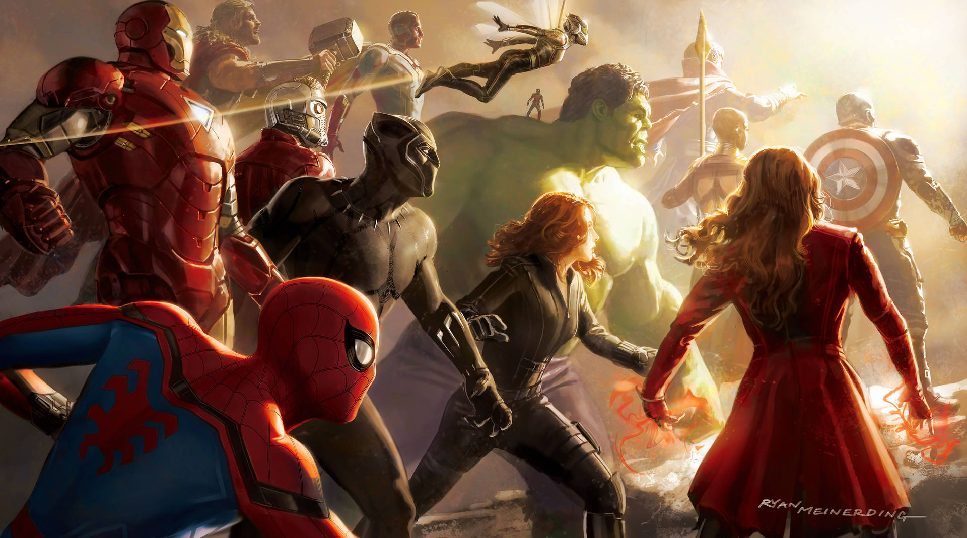 Marvelalle Avengers 3d Wallpaper
