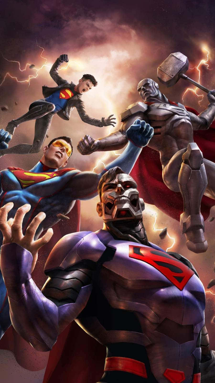 Marvel and DC fans unite! Wallpaper