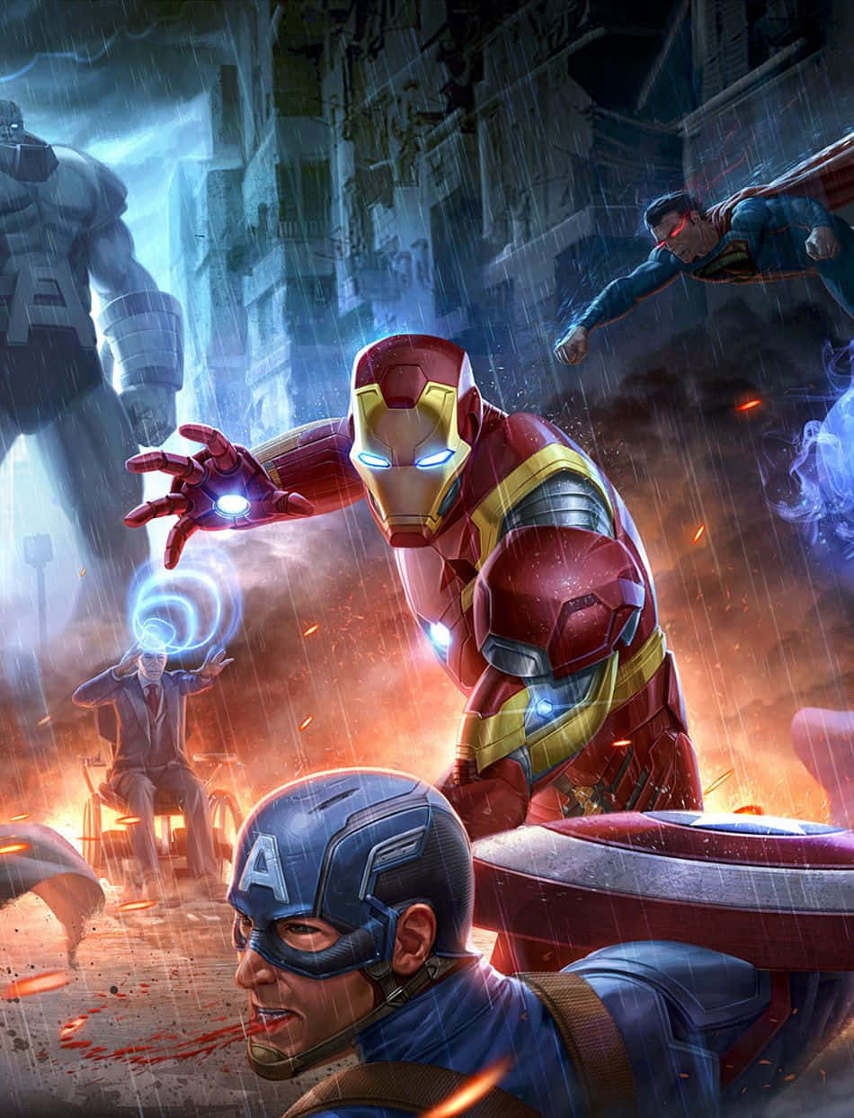 Slip din indre superhelt fri med disse fantastiske Marvel- og DC-inspirerede iPhone-etuier. Wallpaper