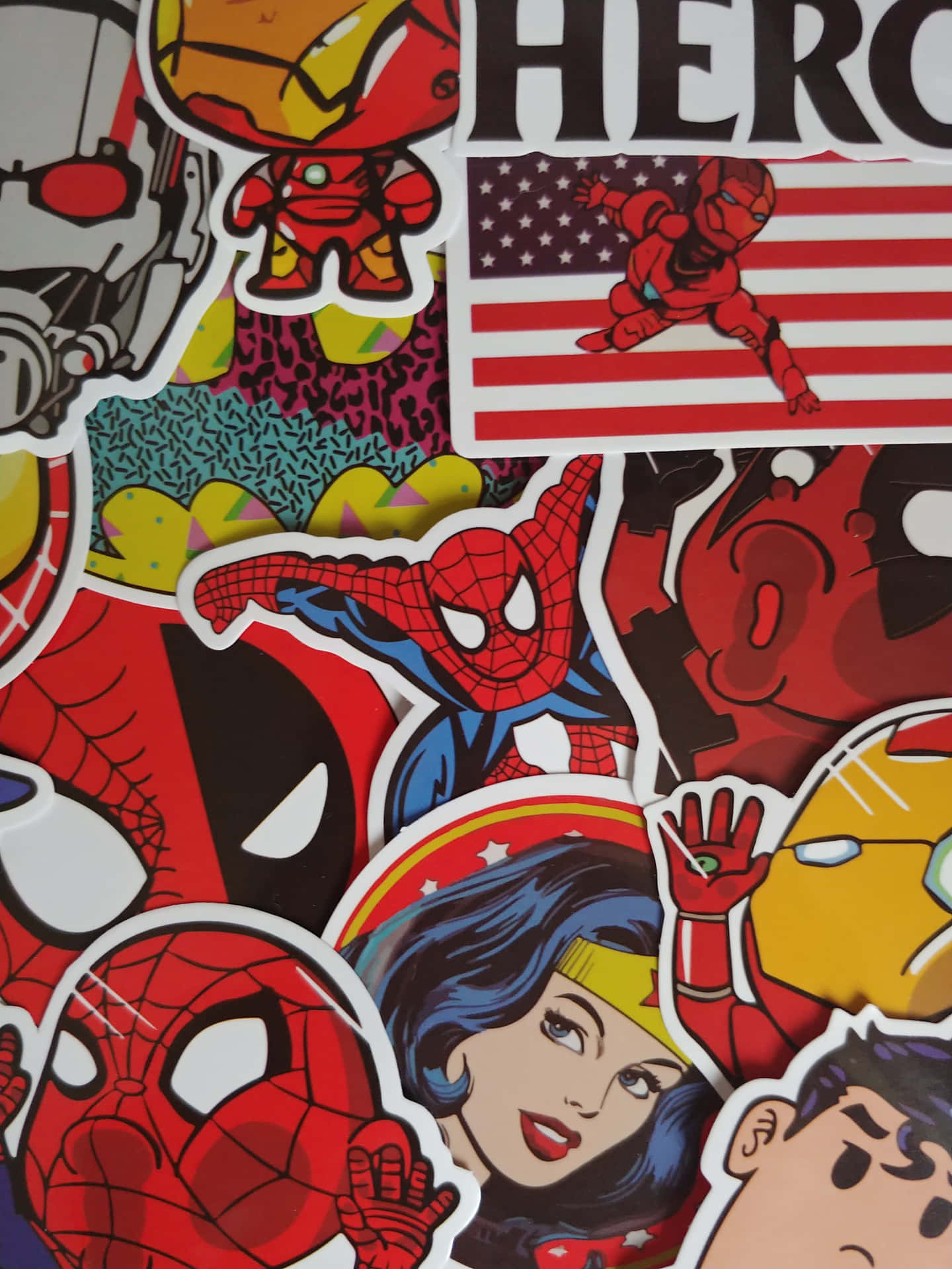 To store Superhelte som Marvel og DC, nu på din iPhone! Wallpaper