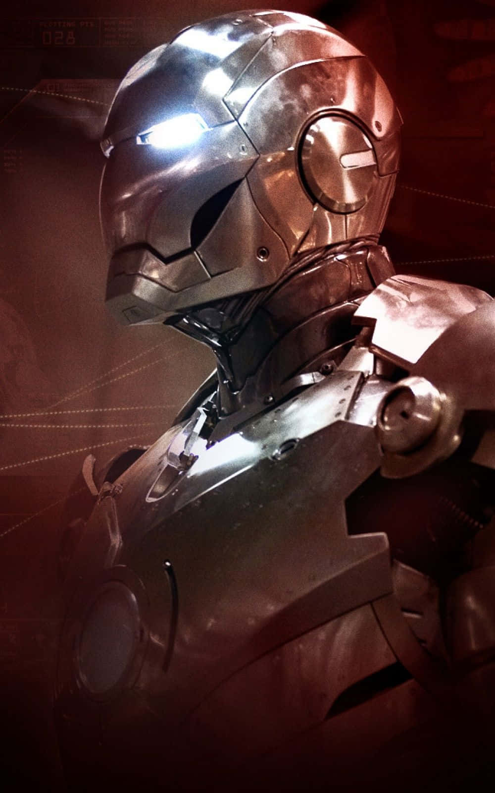 Tapetför Android Med Iron Man Från Marvel. Wallpaper