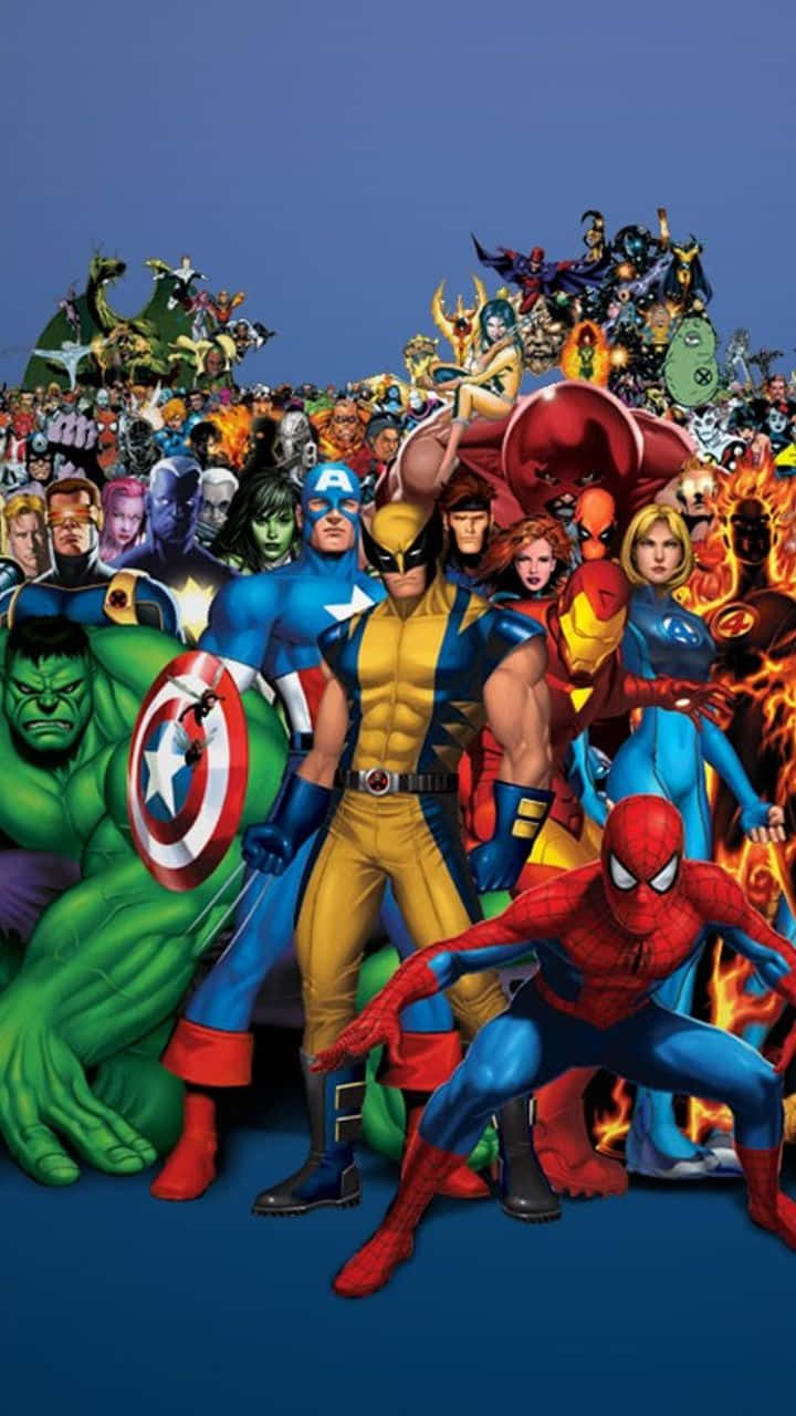 Marvel-plakat Für Android Wallpaper