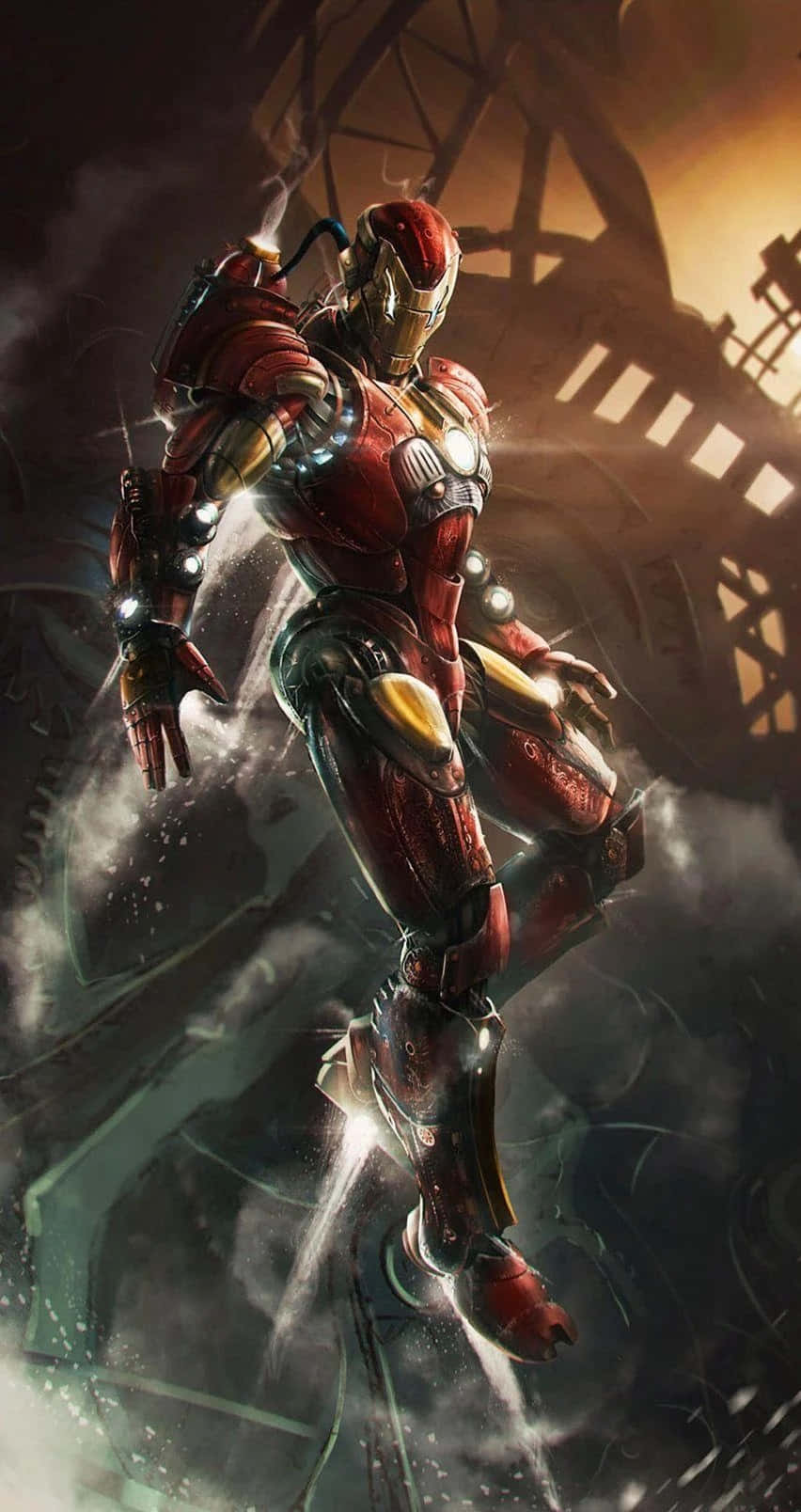 Iron Man In The Sky Wallpaper