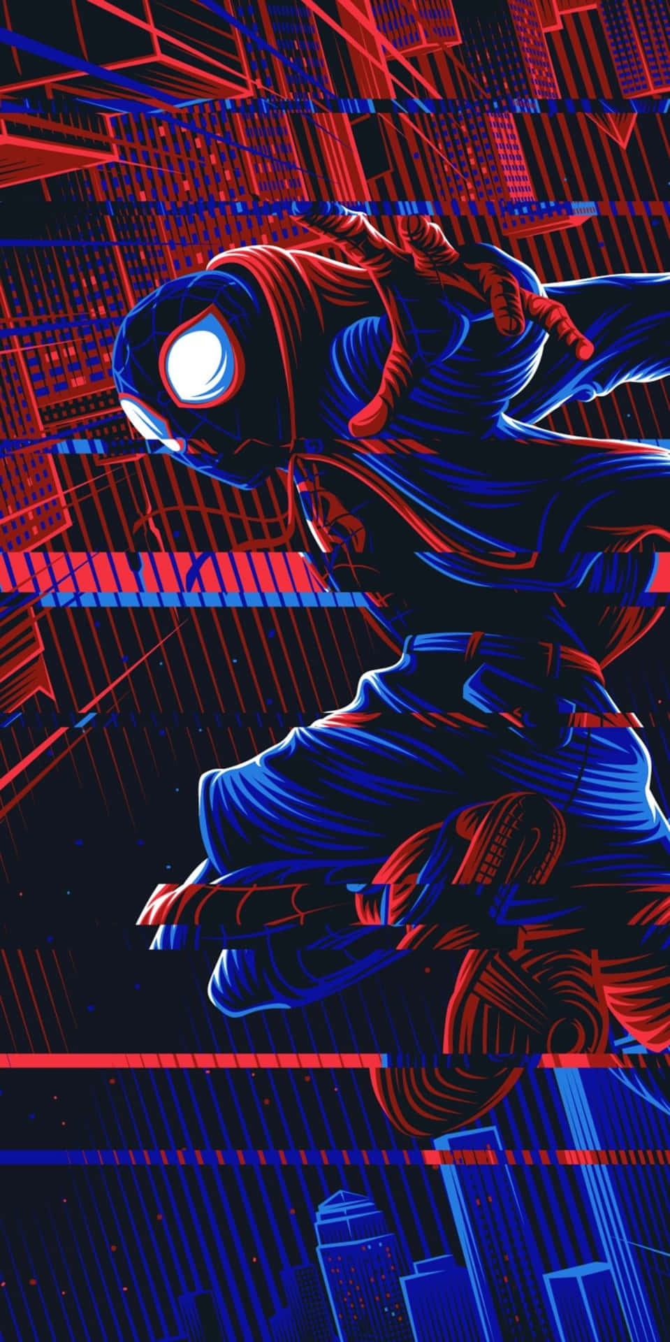 Miles Morales Spider Man Marvel Art Iphone Background