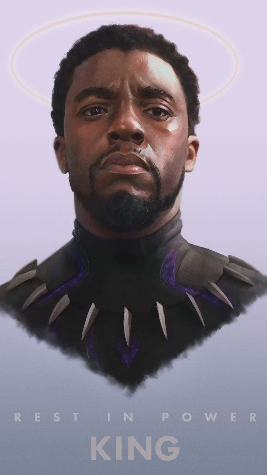 Black Panther King Poster Wallpaper
