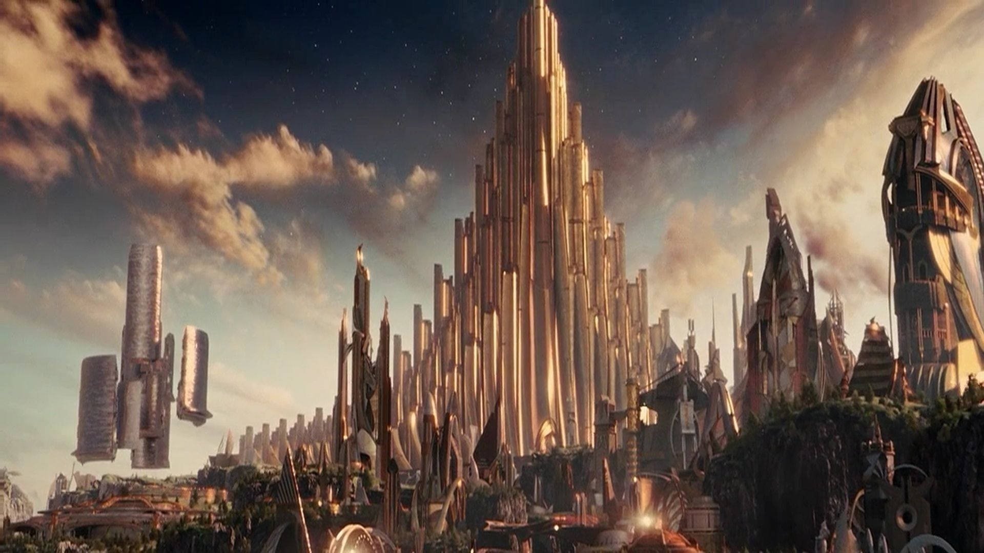 Marvel Asgard Zoom background wallpaper