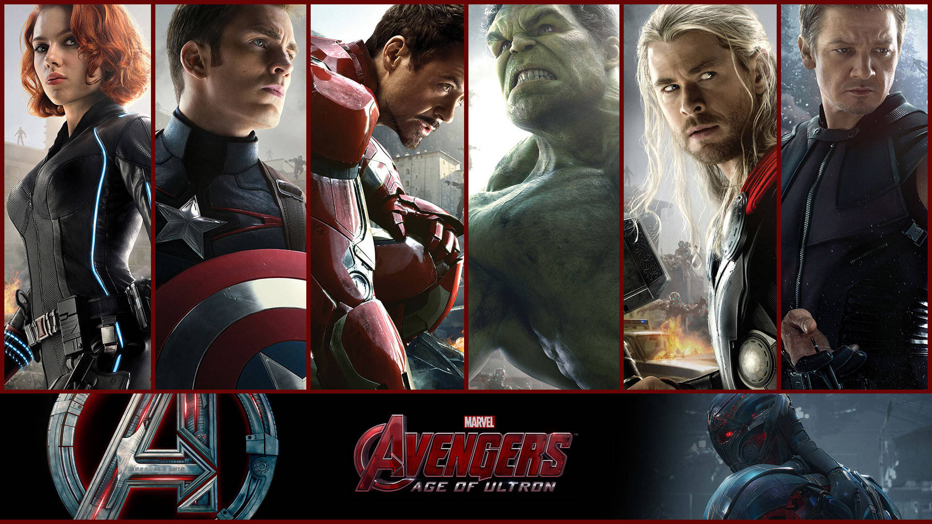 Marvel Avengers: L'era Di Ultron Sfondo