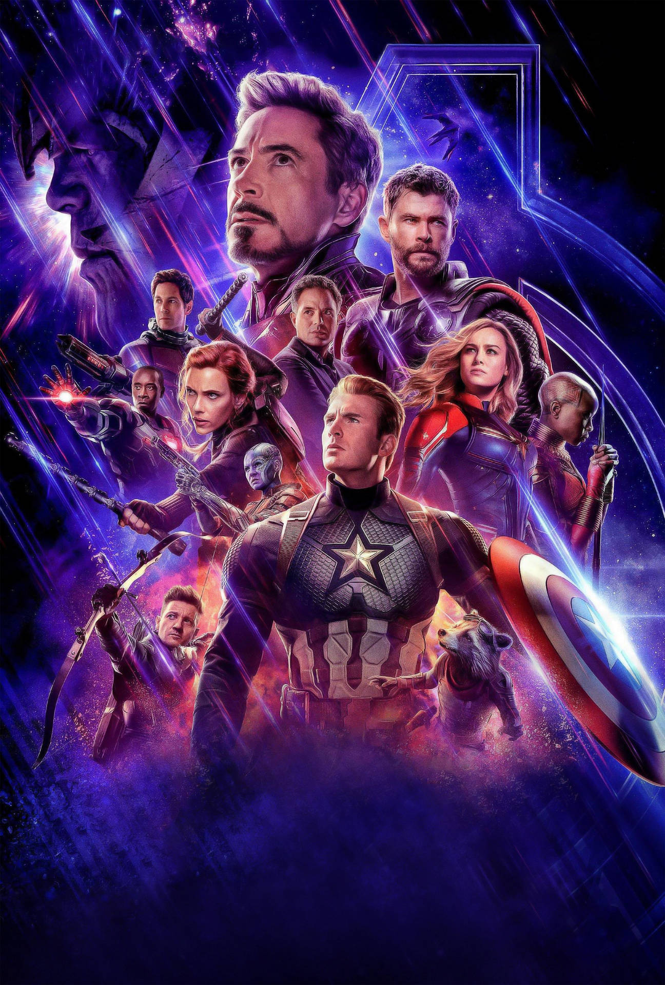 Marvel Avengers Android Endgame Poster Wallpaper