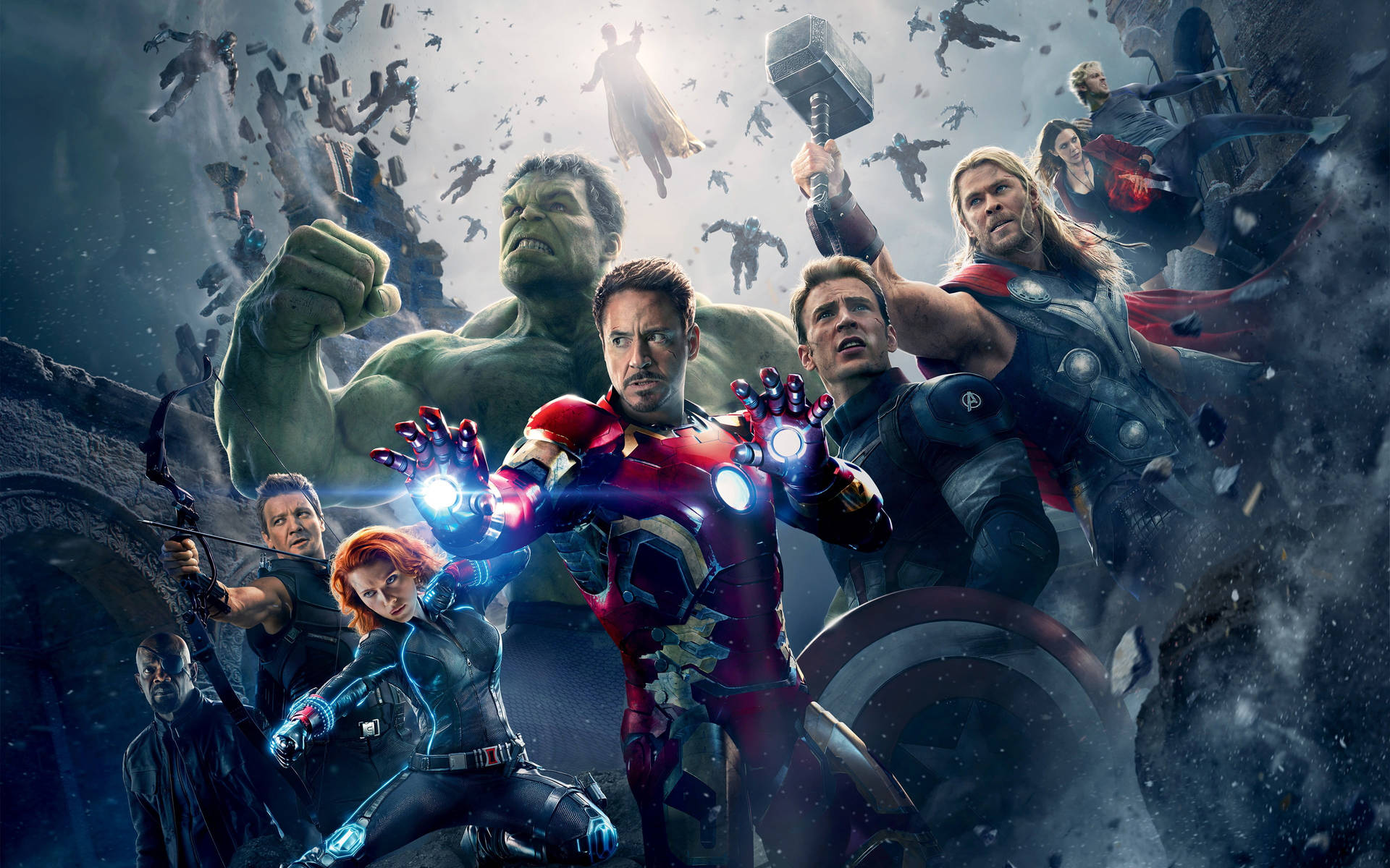 Marvel Avengers Character Wallpaper
