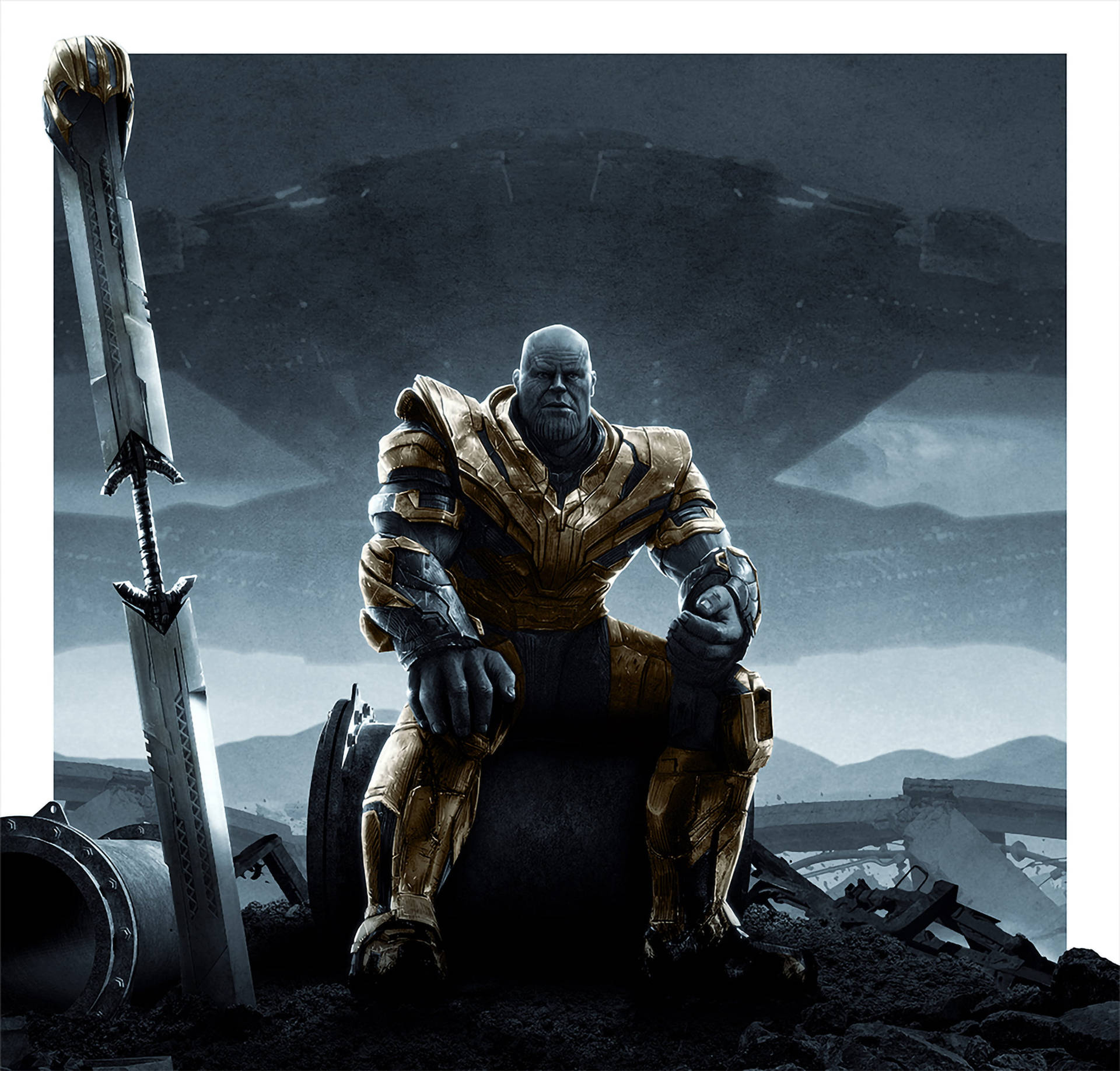 Marvel Avengers End Game Thanos Hd Wallpaper