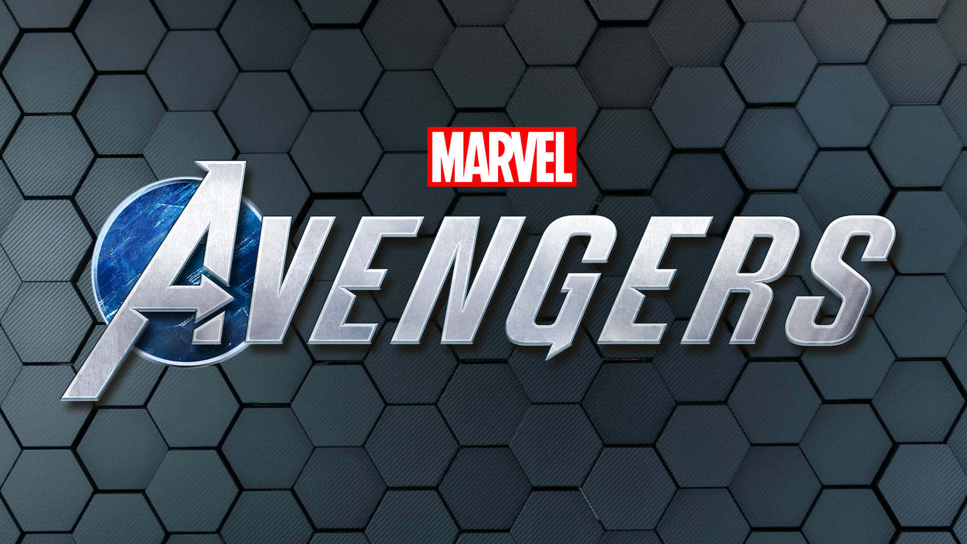 Marvel Avengers Game Logo Wordmark Wallpaper