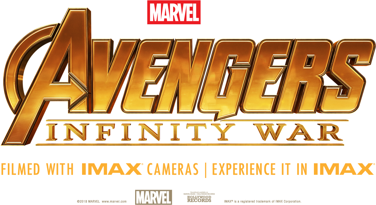 Marvel Avengers Infinity War I M A X Logo PNG