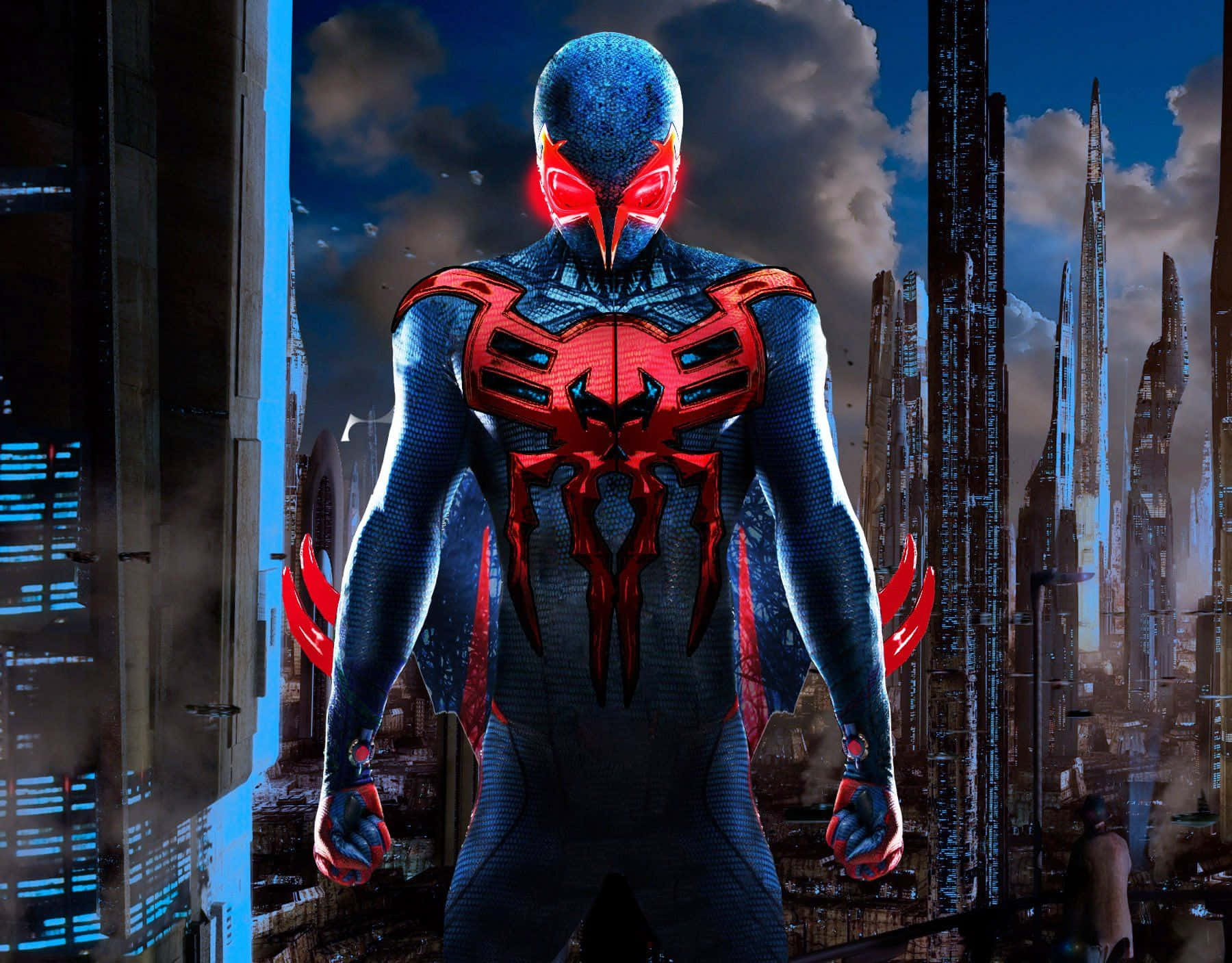 Spider Man i spindelskoens univers HD-tapet