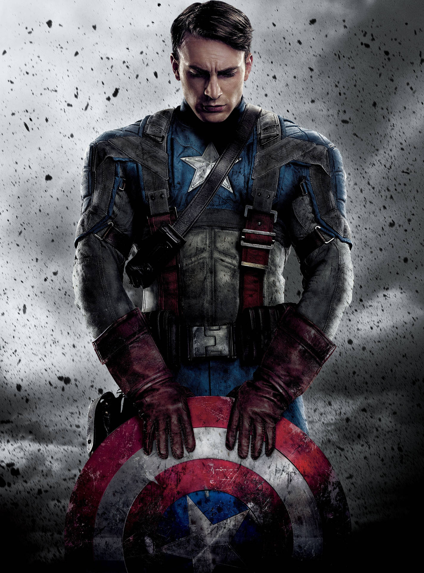 Unleash the POWER of Captain America! Wallpaper