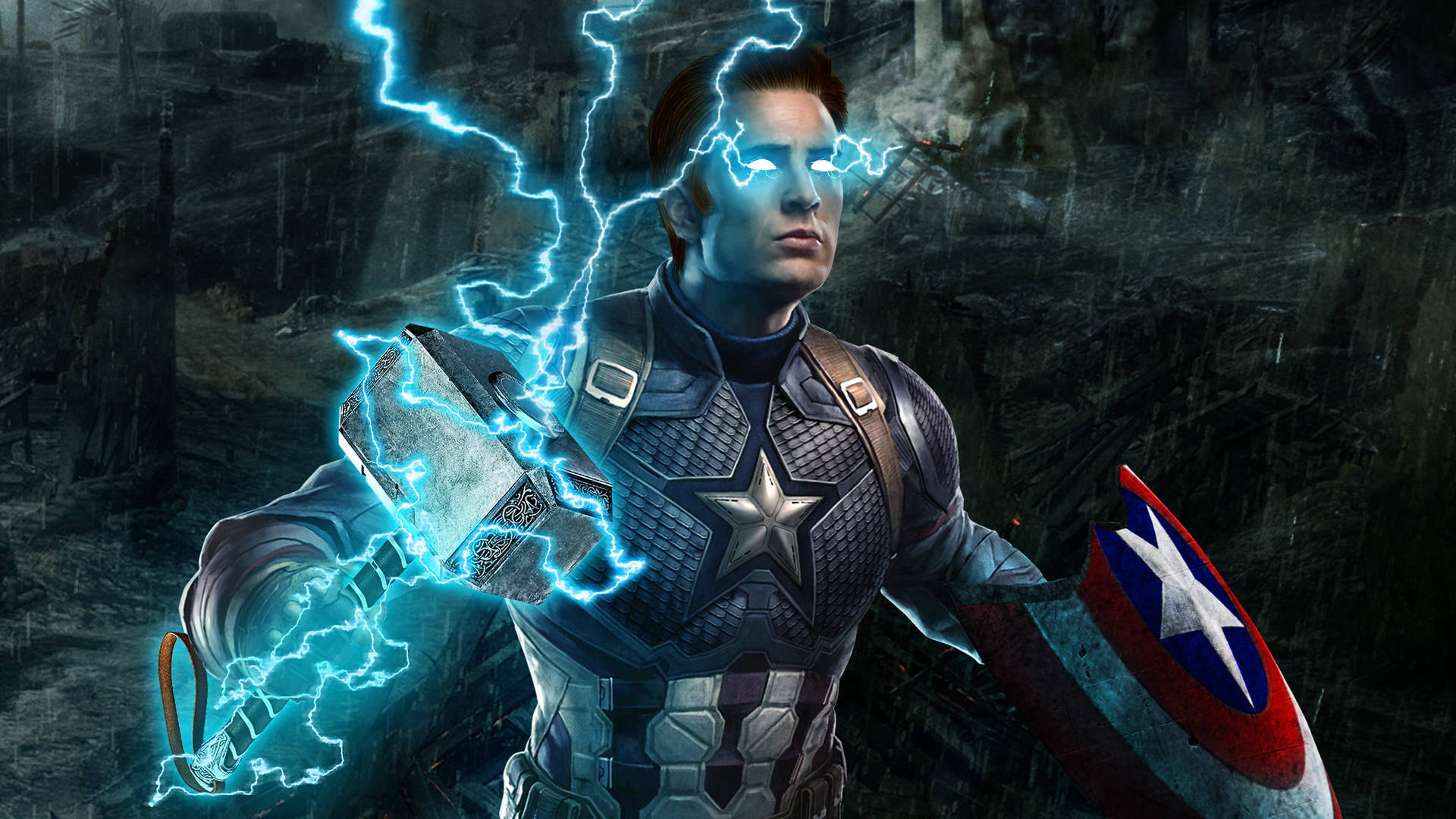 “Captain America – A Symbolic Patriot” Wallpaper