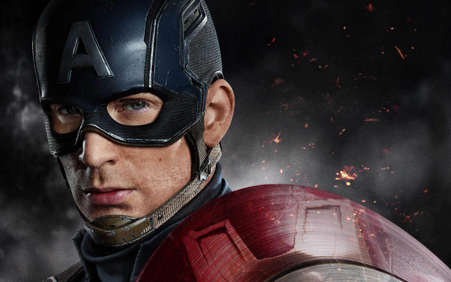 Marvel Captain America Headshot Background