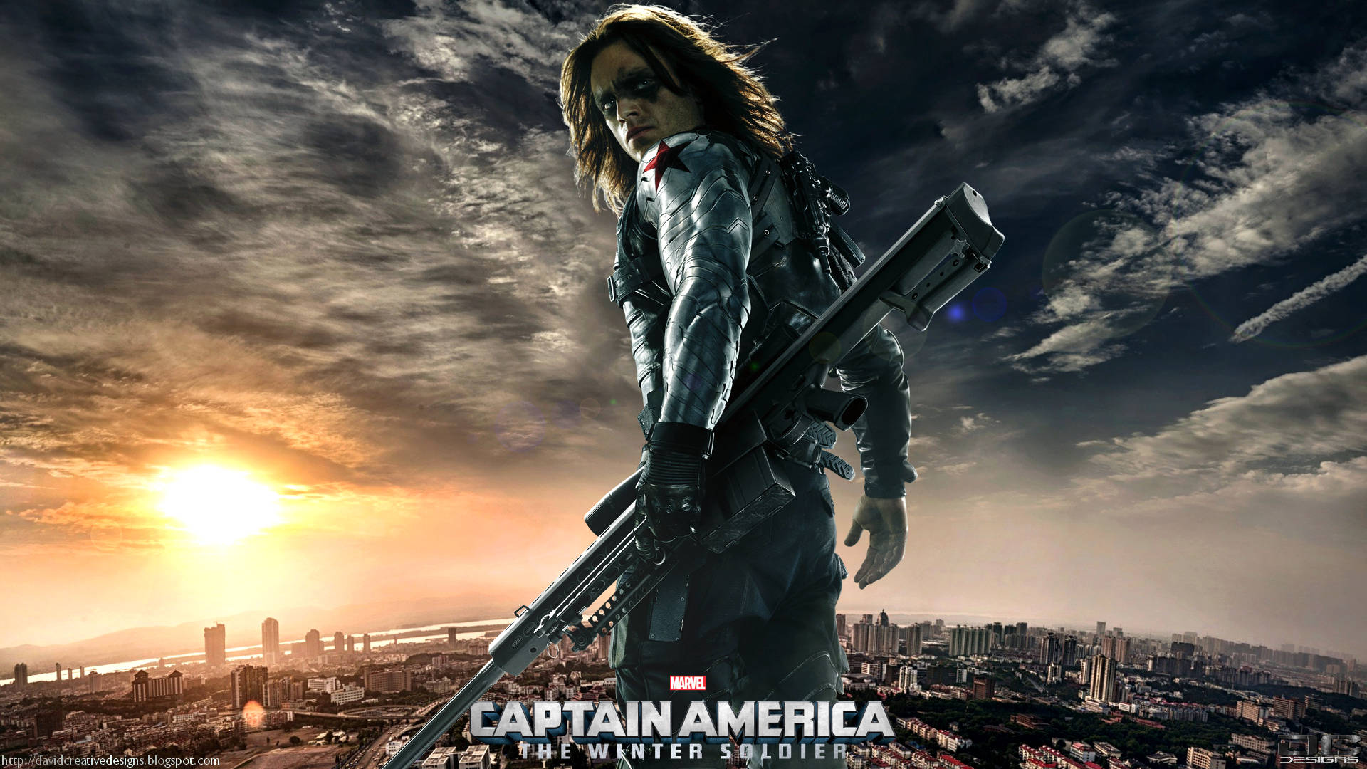 Marvel Captain America The Winder Soldier Wallpaper