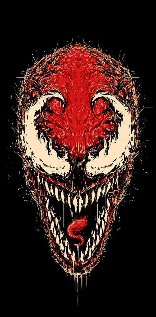 Carnage - a ruthless, unstoppable force of destruction Wallpaper