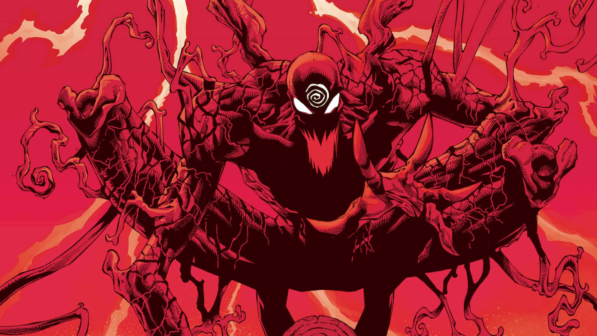 Treffensie Marvel's Carnage Für Eine Epische Schlacht Wallpaper