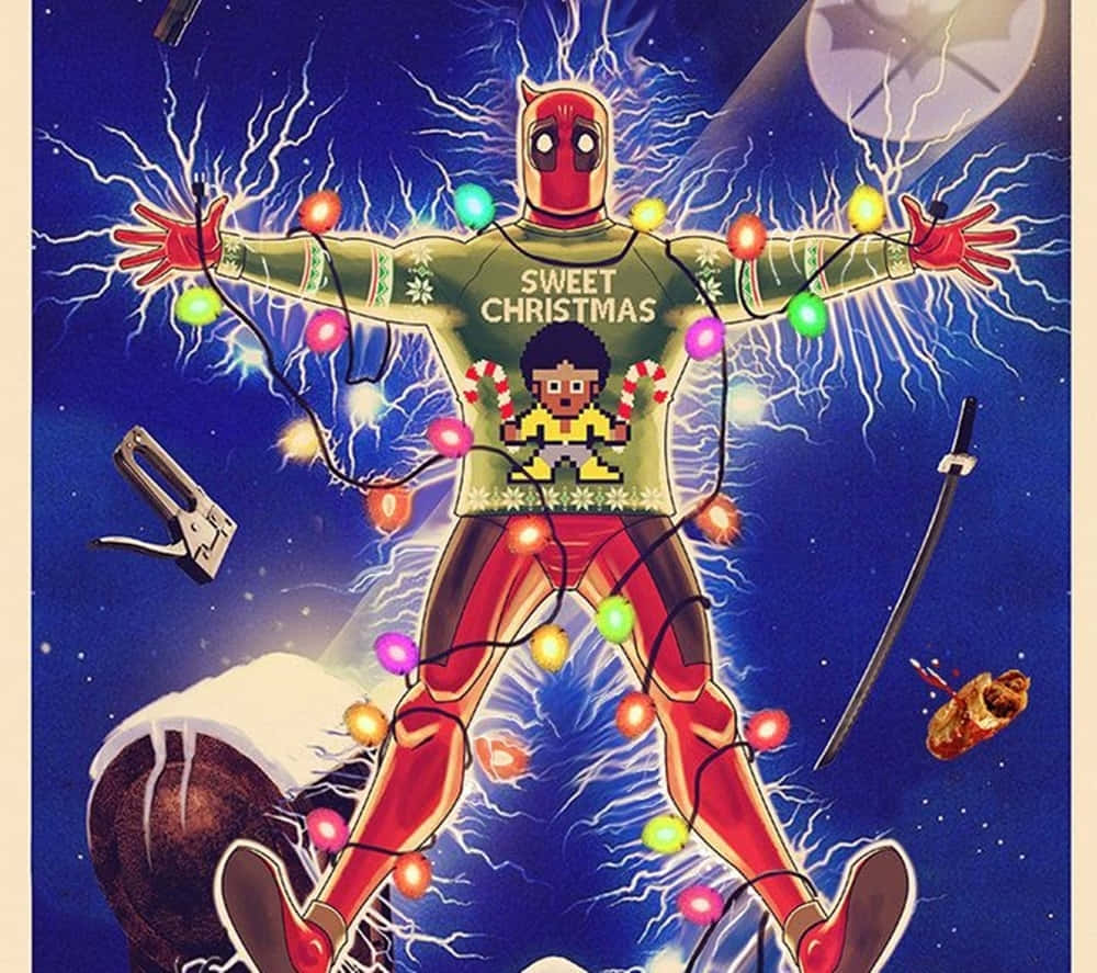 The Avengers assemble this festive season in an epic Christmas celebration Wallpaper