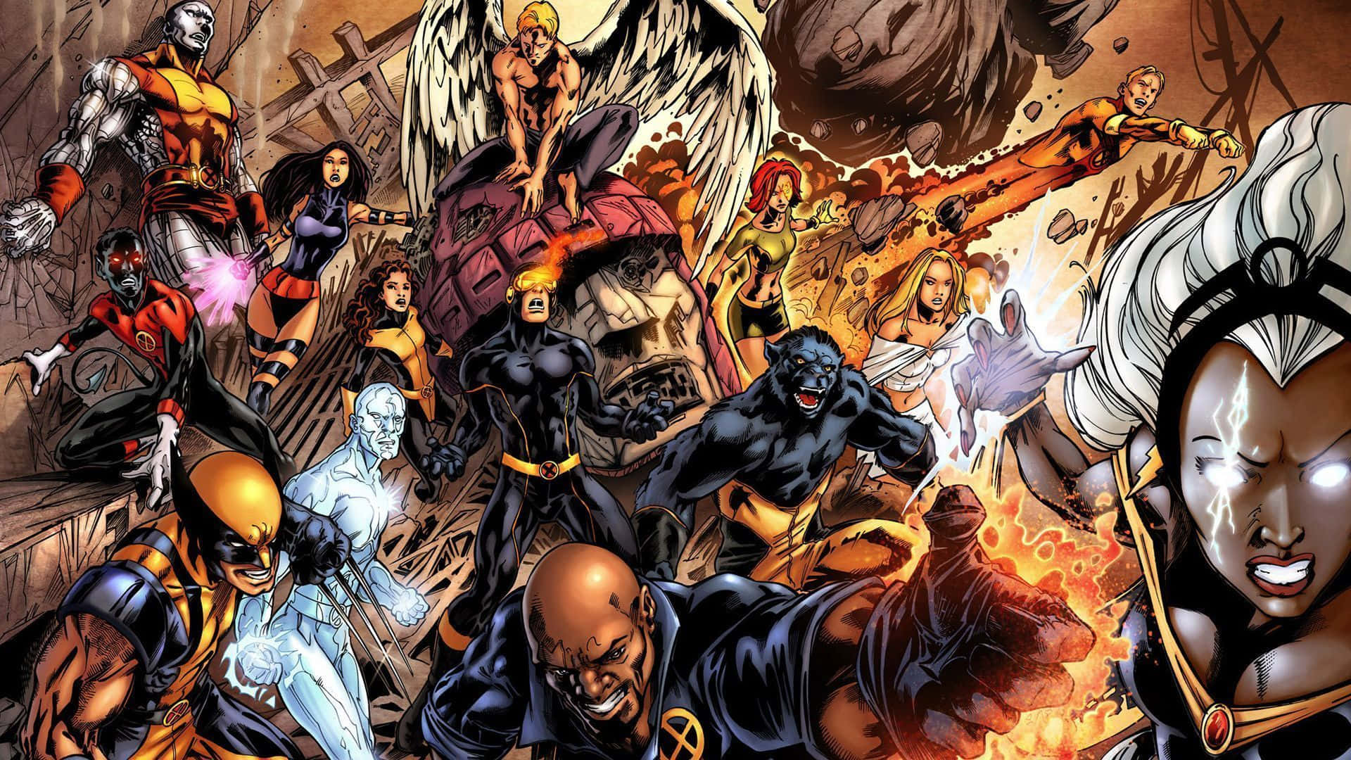 Marvel Comic Book Wallpaper