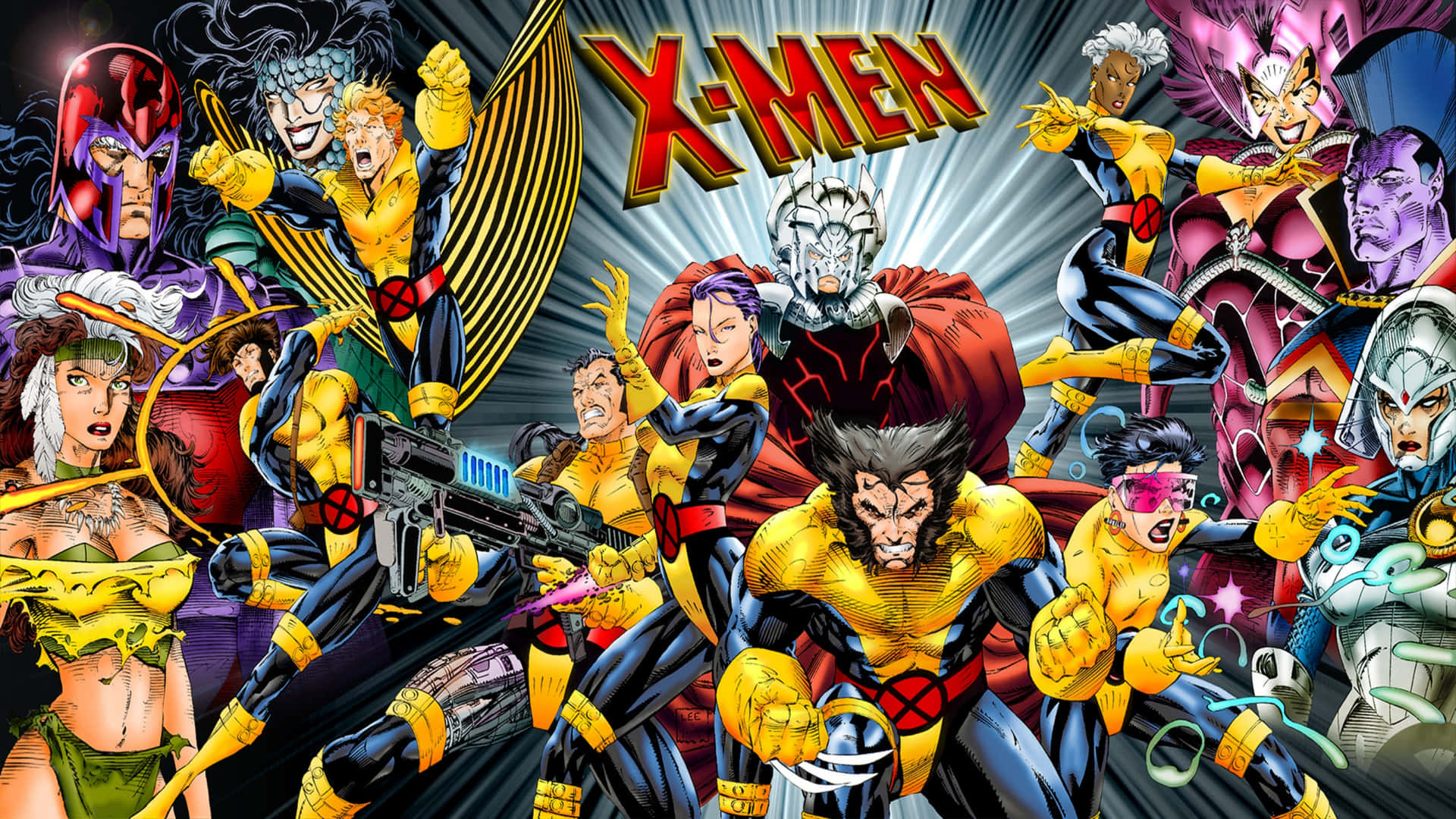 The X-Men Characters Of Marvel Comics 2560x1440 Wallpaper