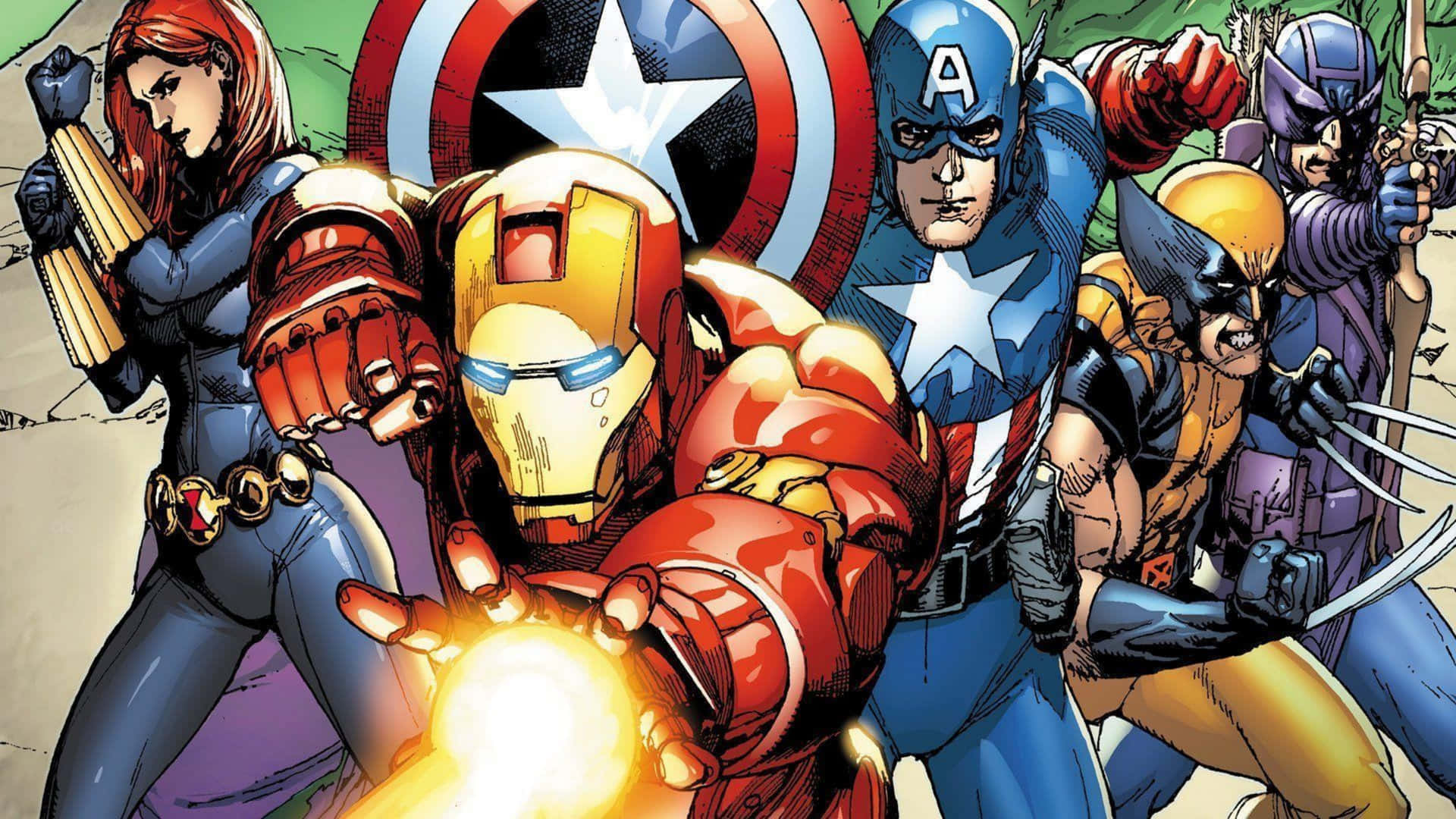 Avengers And X-Men Of Marvel Comics 2560x1440 Wallpaper