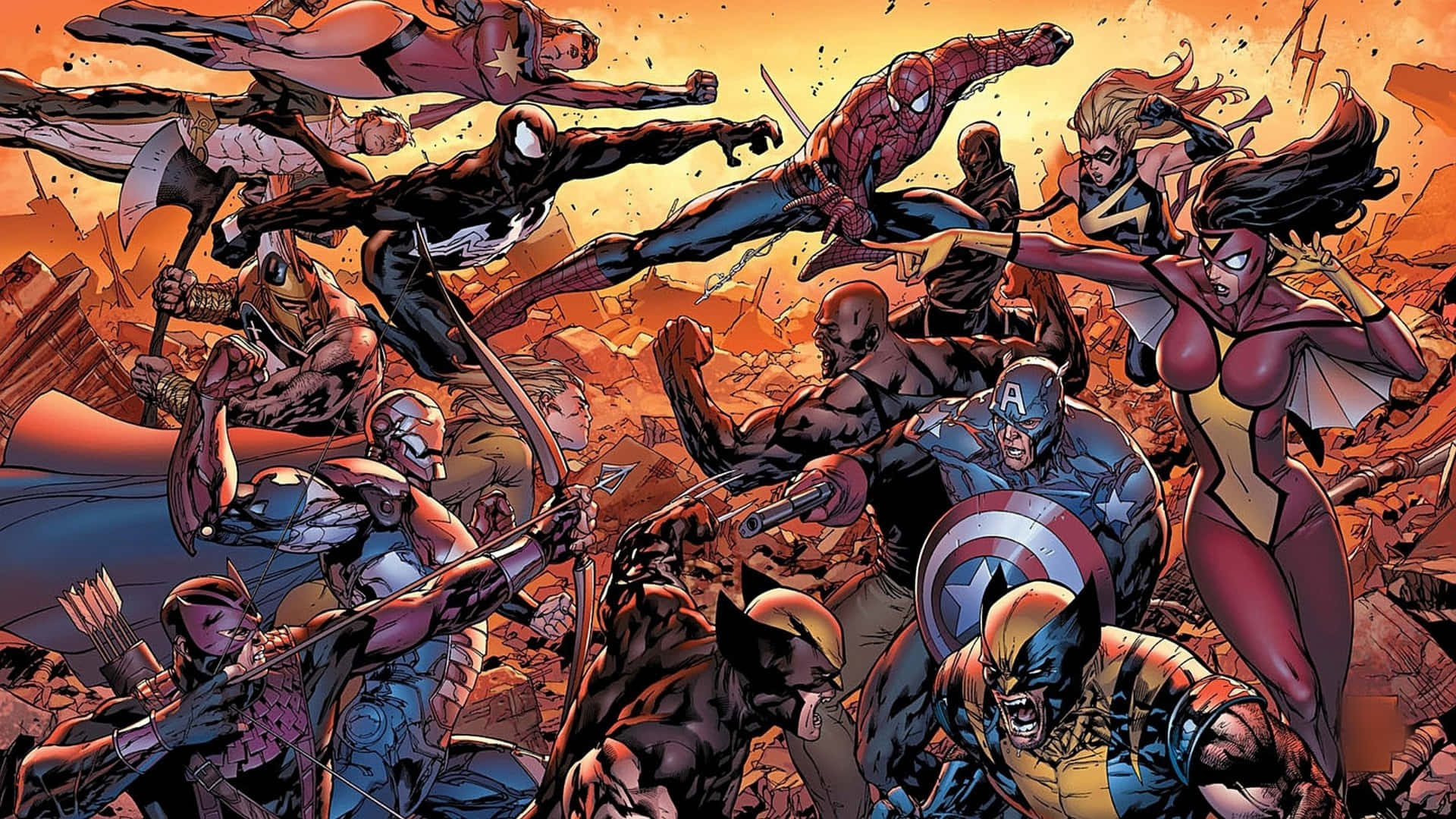Avengers - The Comics Wallpaper