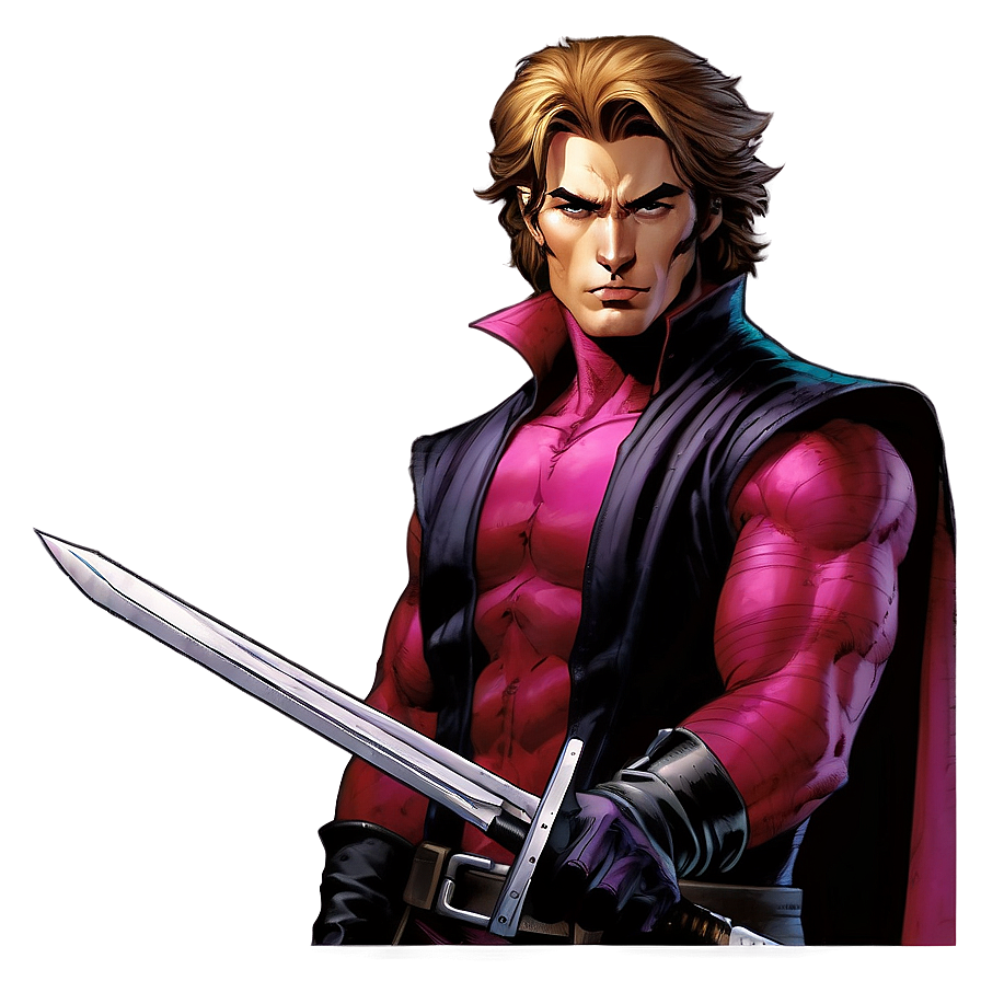 Marvel Comics Gambit Png Exj PNG