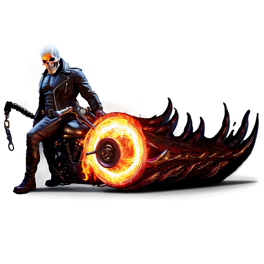 Marvel Comics Ghost Rider Png 06242024 PNG