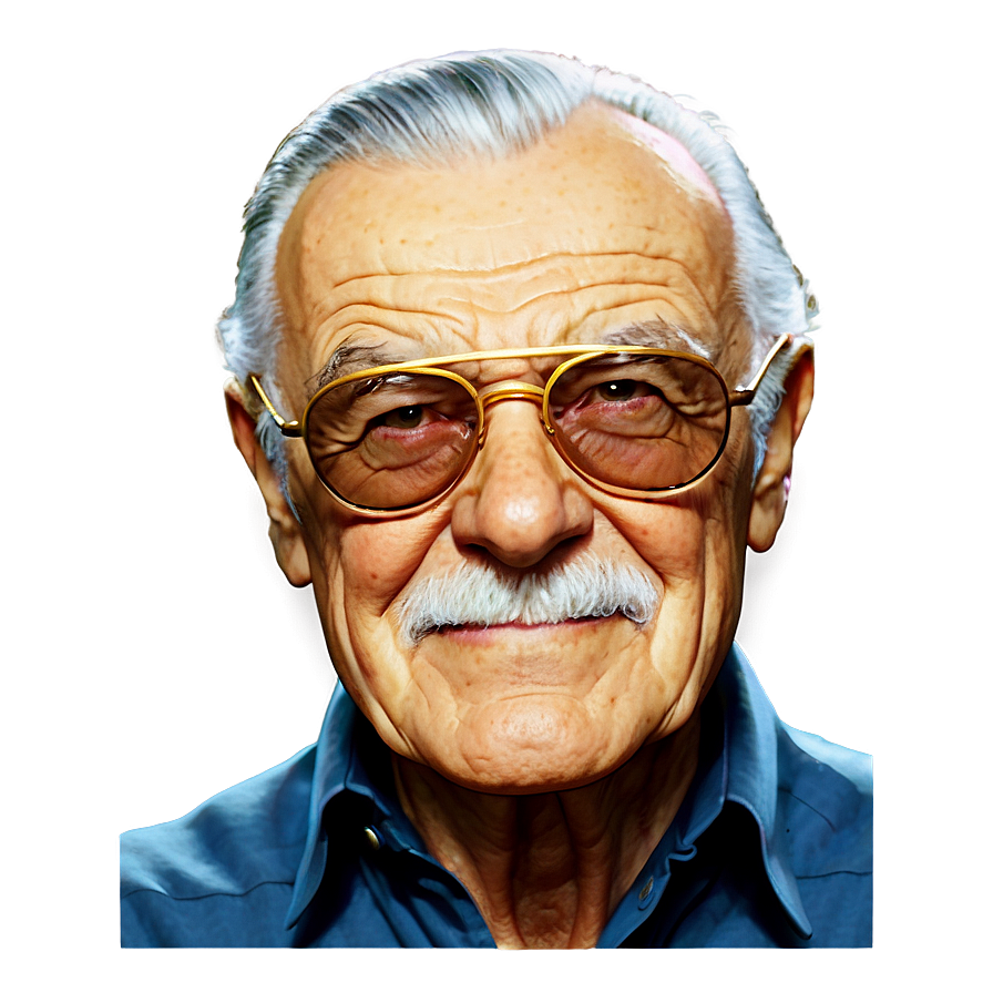 Marvel Comics Legend Stan Lee Png Bmv70 PNG