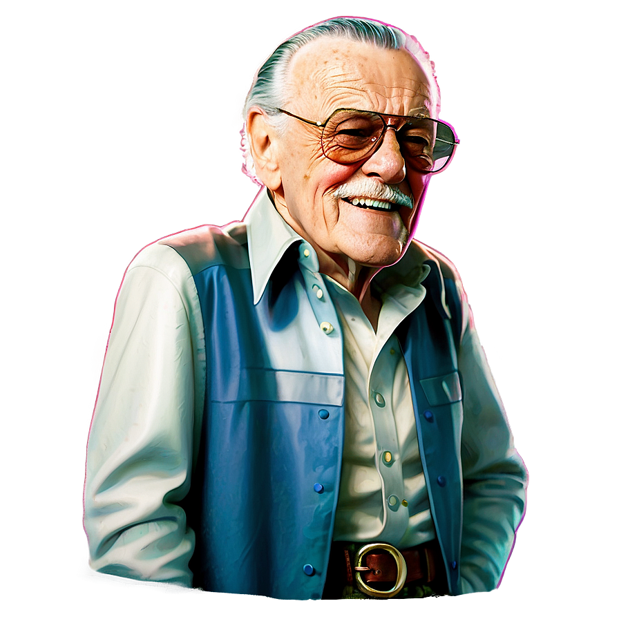 Marvel Comics Legend Stan Lee Png Vfj PNG