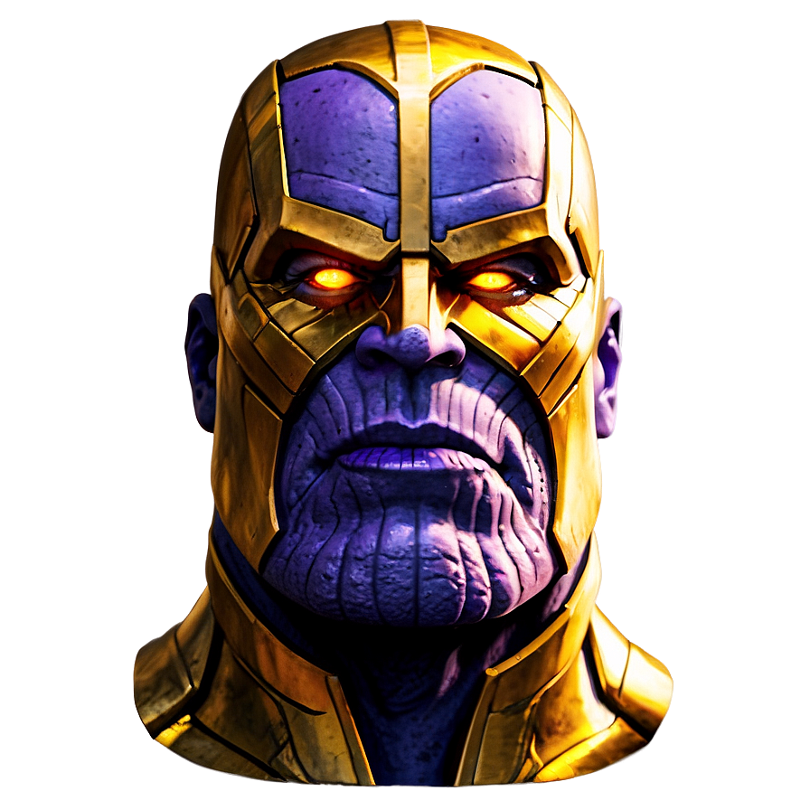 Marvel Comics Thanos Png 06242024 PNG