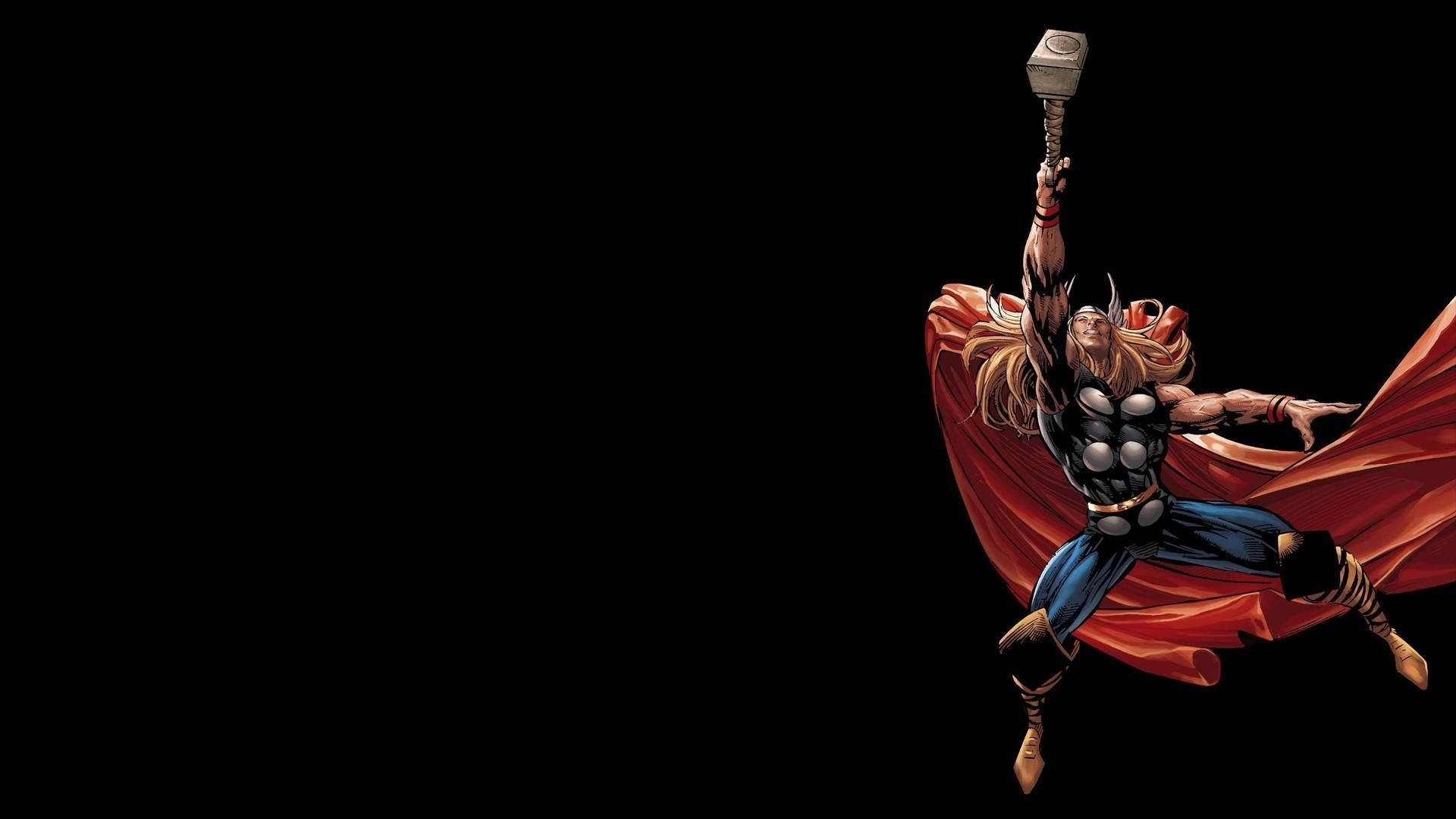 Marvel Comics Thor Animated Background